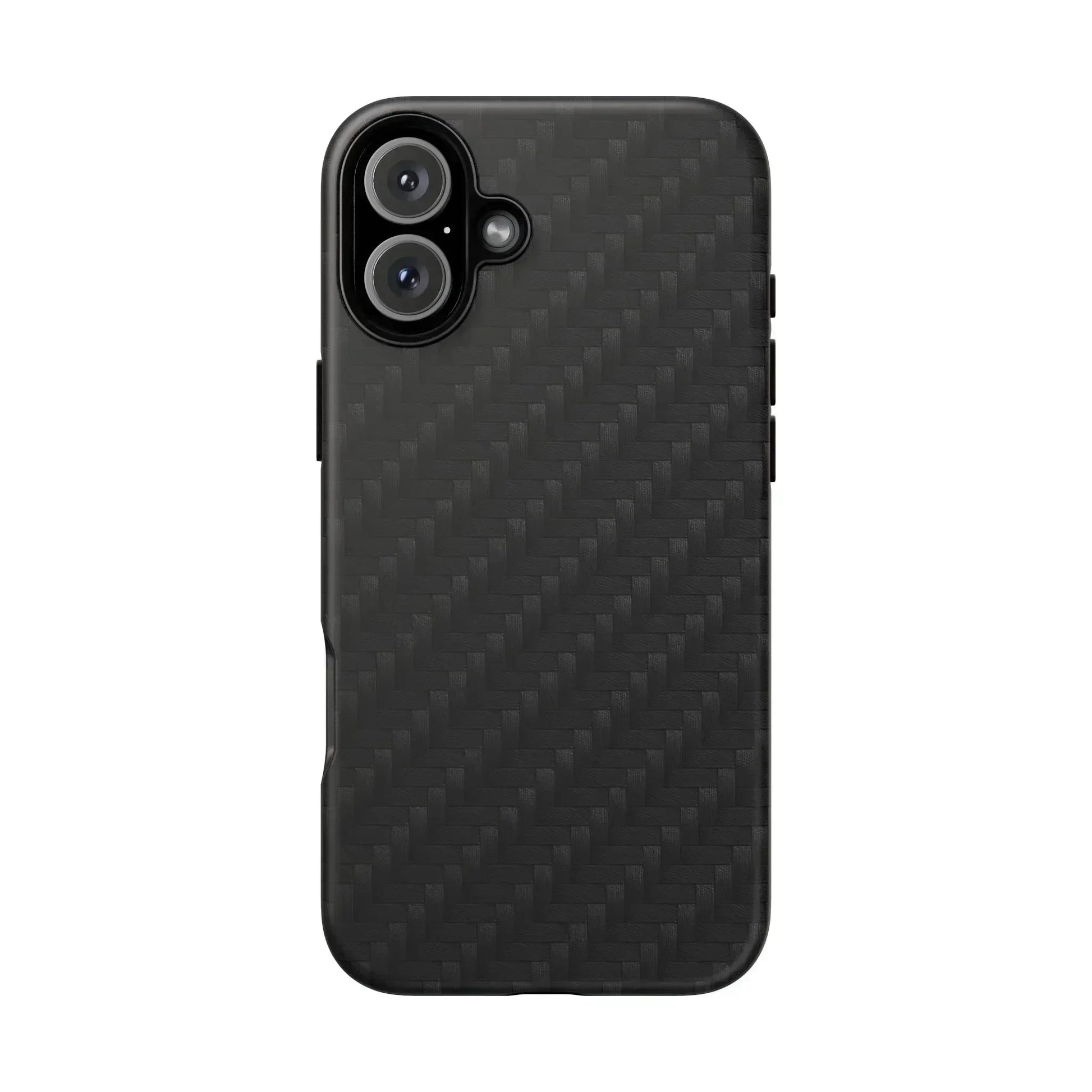 Black Carbon Phone Case for iPhone 8-16 and Google Pixel up to 9 - KARARMDESIGN