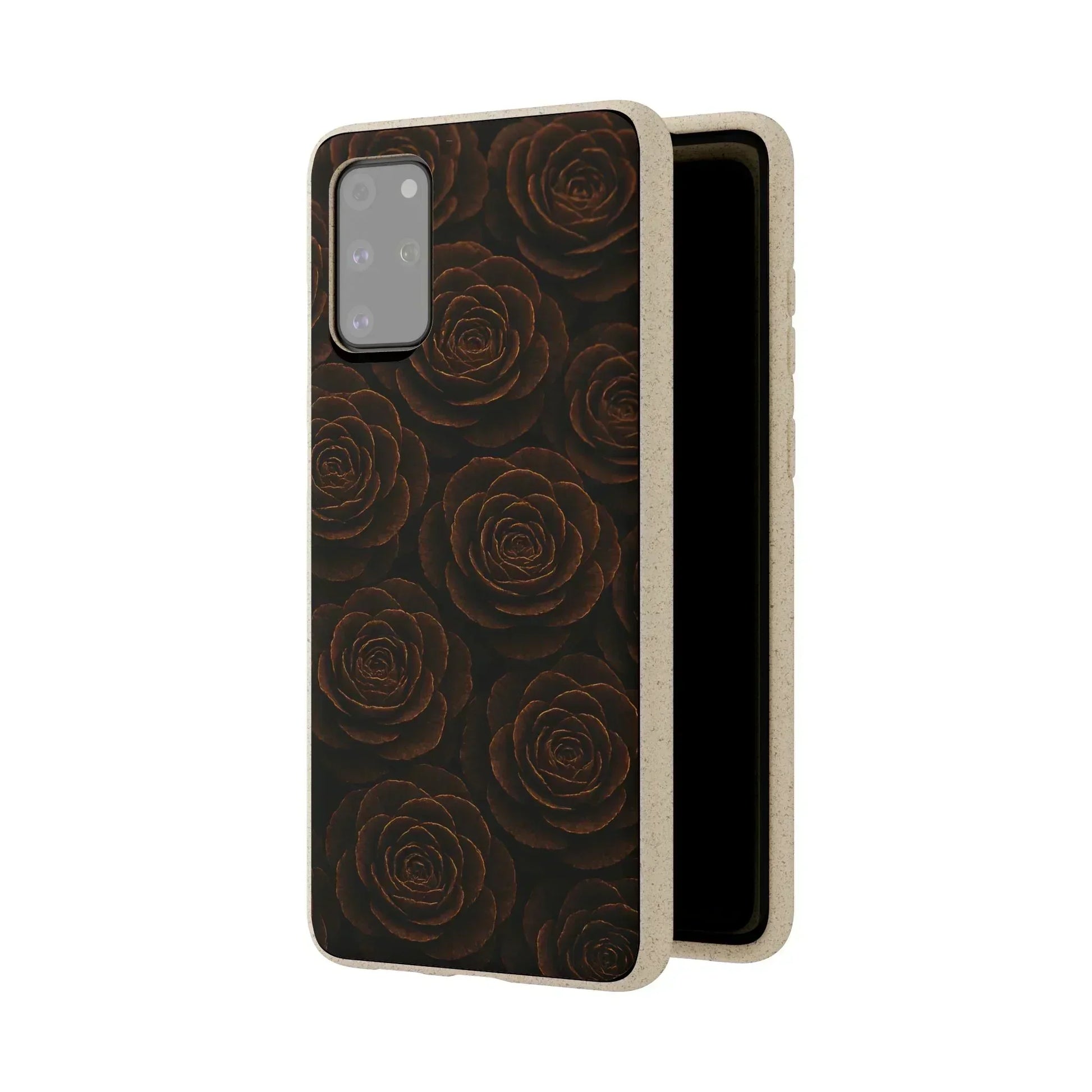 Wooden Roses Phone Case for iPhone 11-16 and Samsung Galaxy S20-S22 Models - KarArmDesign