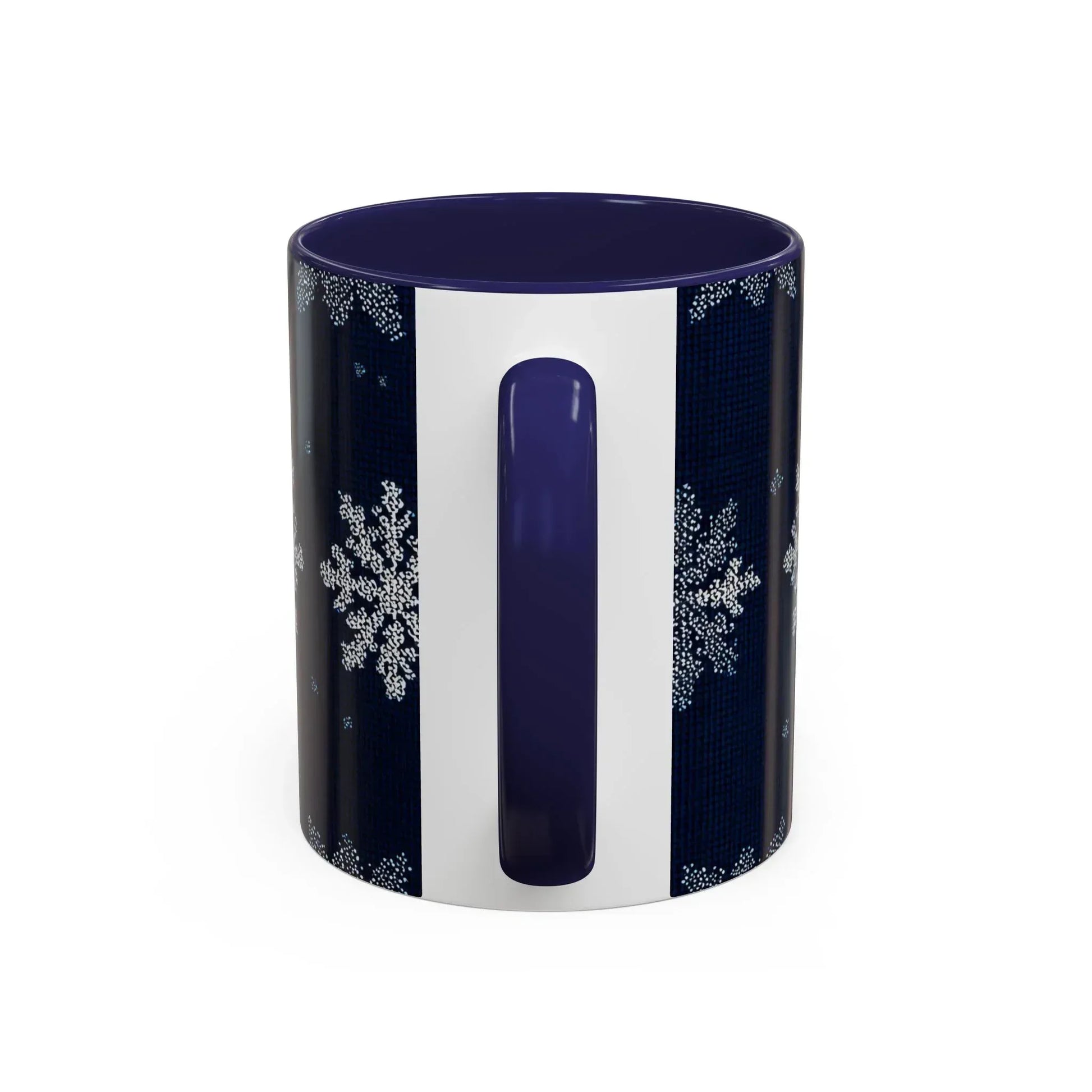 Snowflake Mug - Accent Coffee Mug (11, 15oz) - KARARMDESIGN