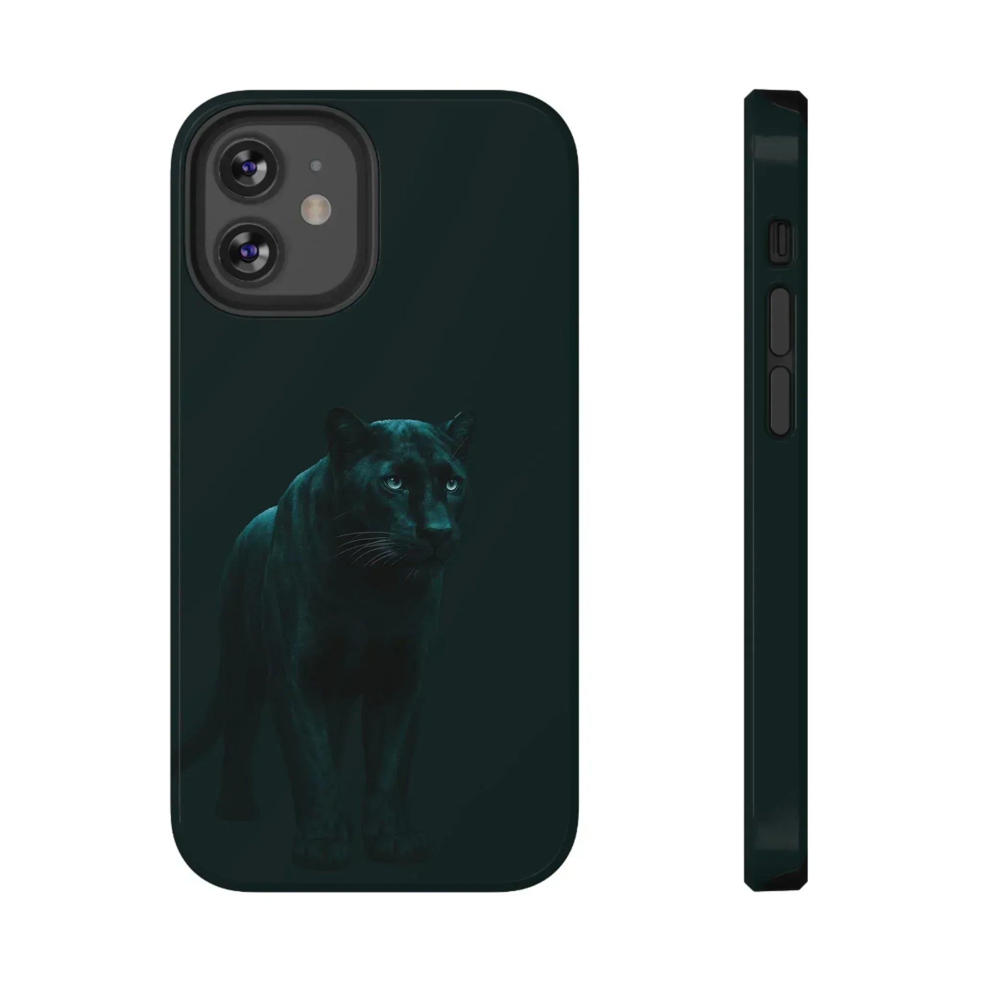 Black Panther Phone Case for iPhone 12-16 and Galaxy S21-S22 - KARARMDESIGN