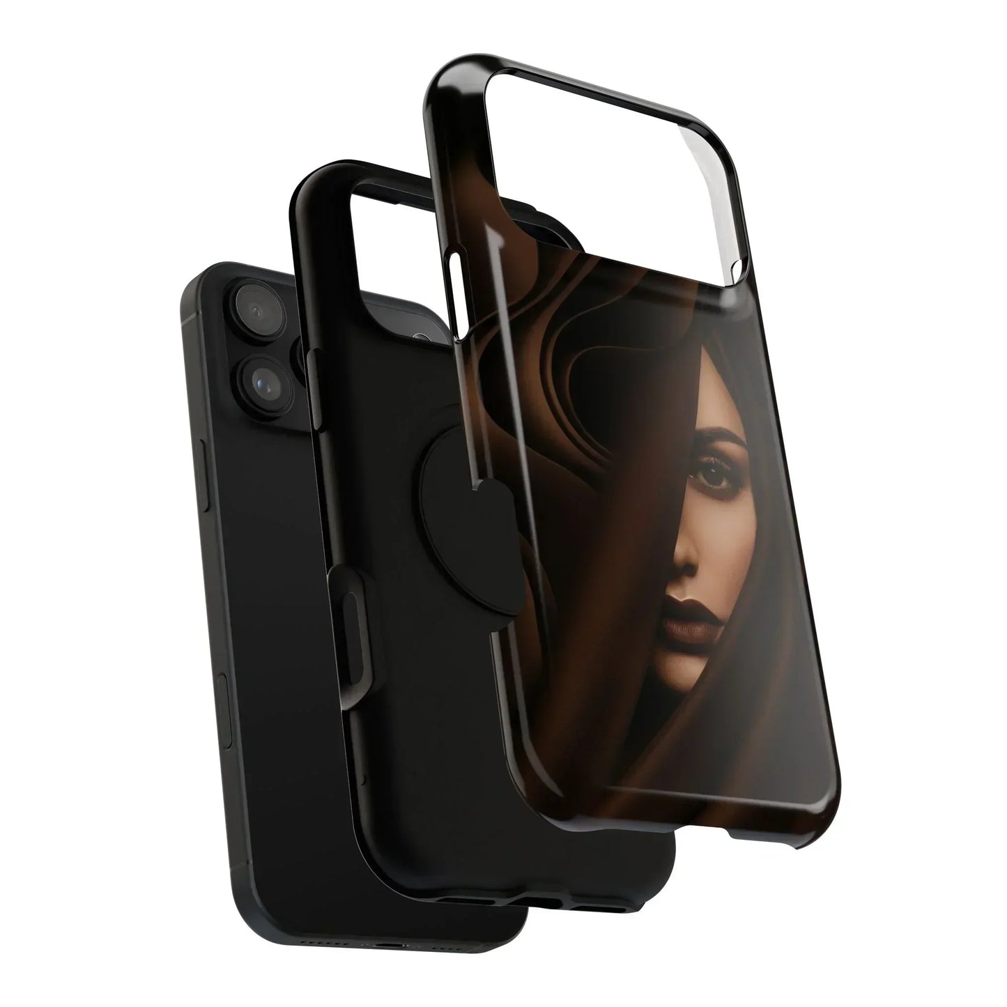 Mystery Woman Phone Case for iPhone 17, Air, Pro, Pro Max - KarArmDesign