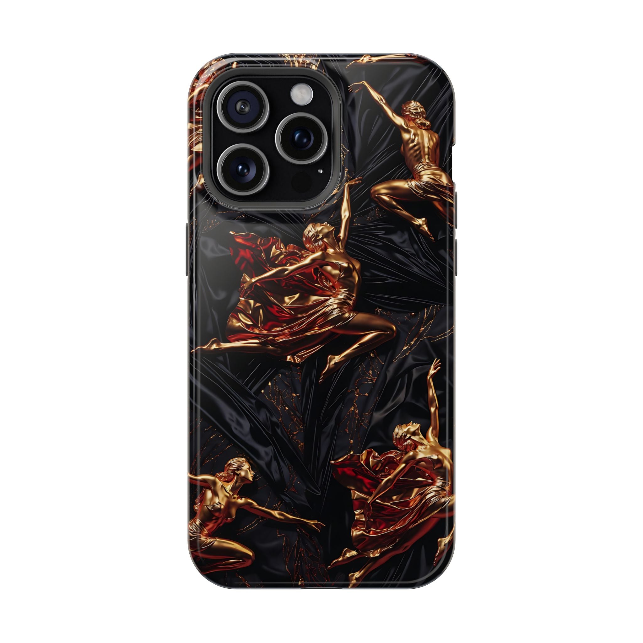 Gold Sculpture Phone Case for iPhone 13-17 & Samsung Galaxy S26