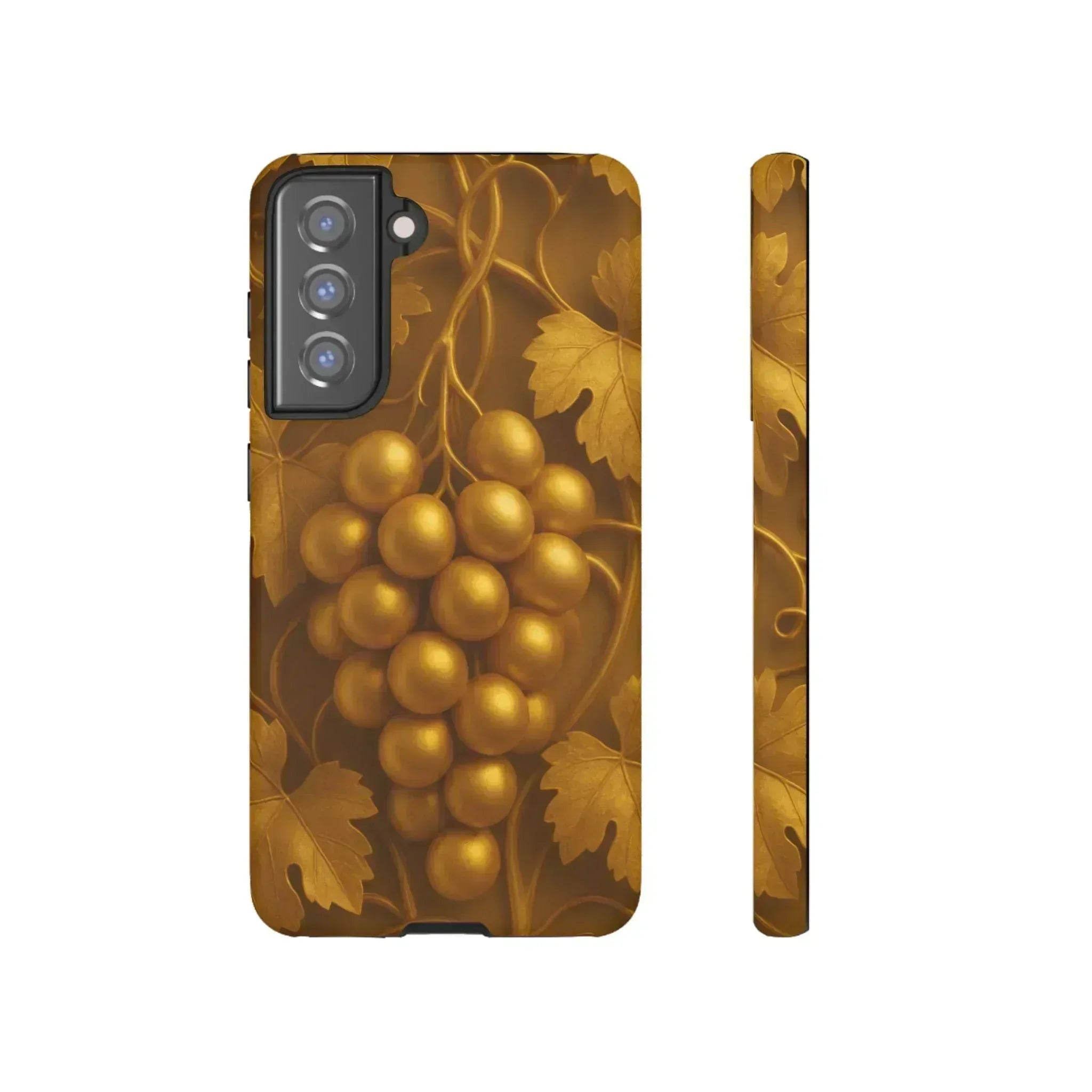 Golden Grapes Phone Case for Samsung Galaxy S10-S25 - KARARMDESIGN