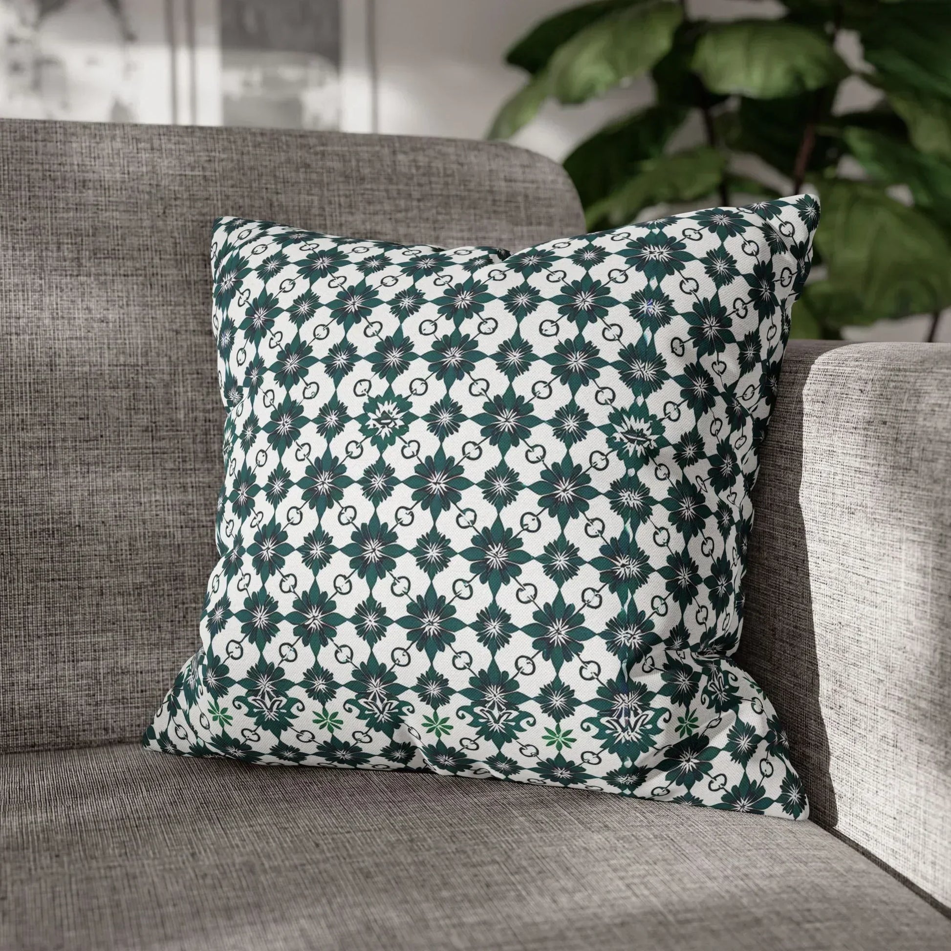 Spun Polyester Square Pillowcase - KarArmDesign
