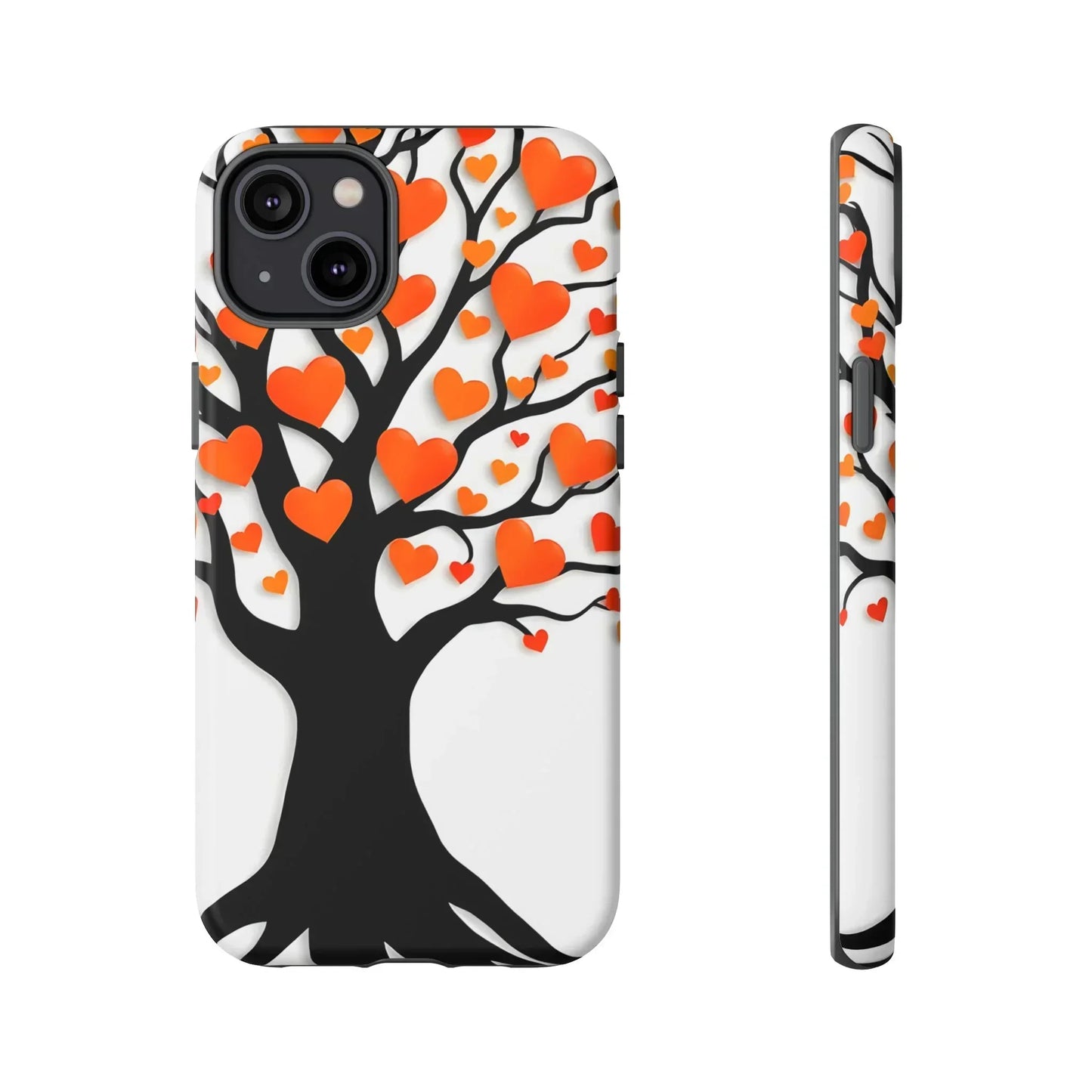 Heart Design Phone Case for iPhone 8–16 and Galaxy S10–S25 Models - KarArmDesign