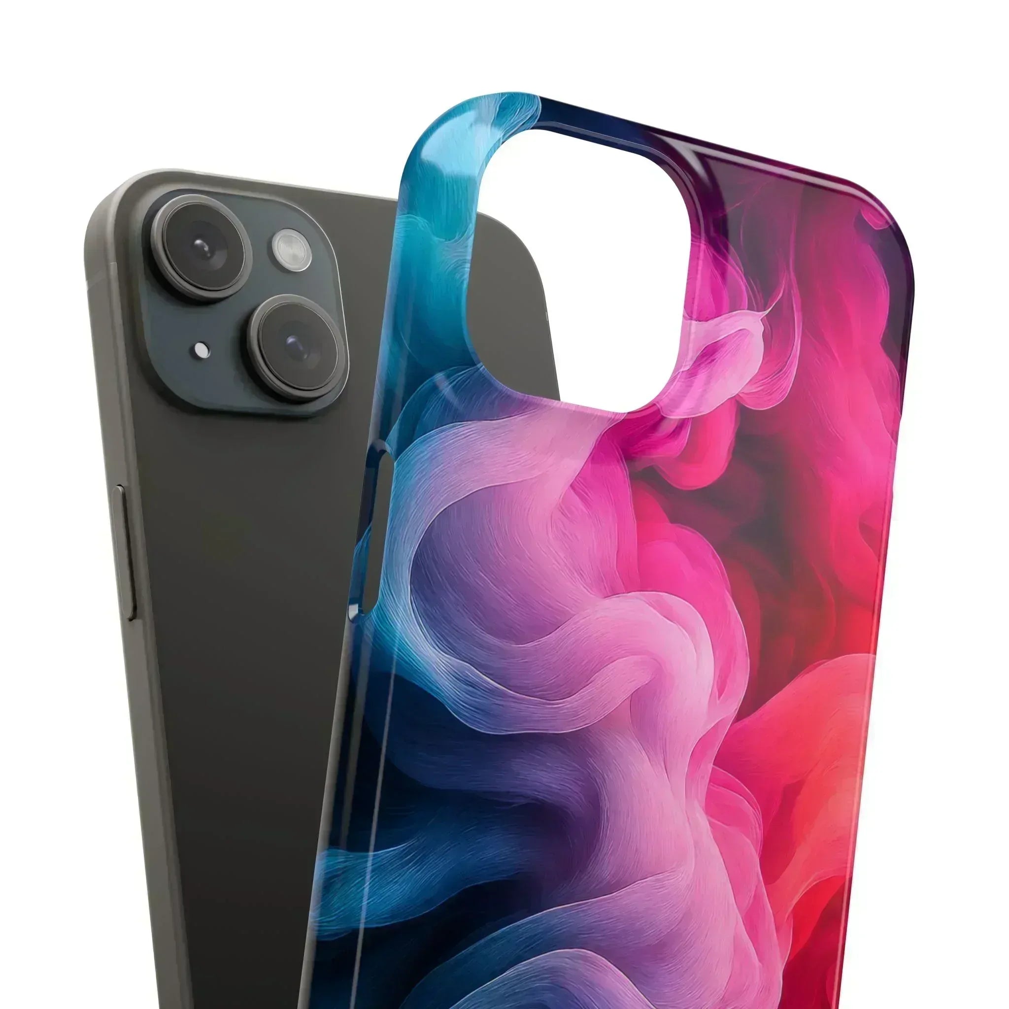 Color Swirl Phone Case for iPhone 12-16 - KARARMDESIGN