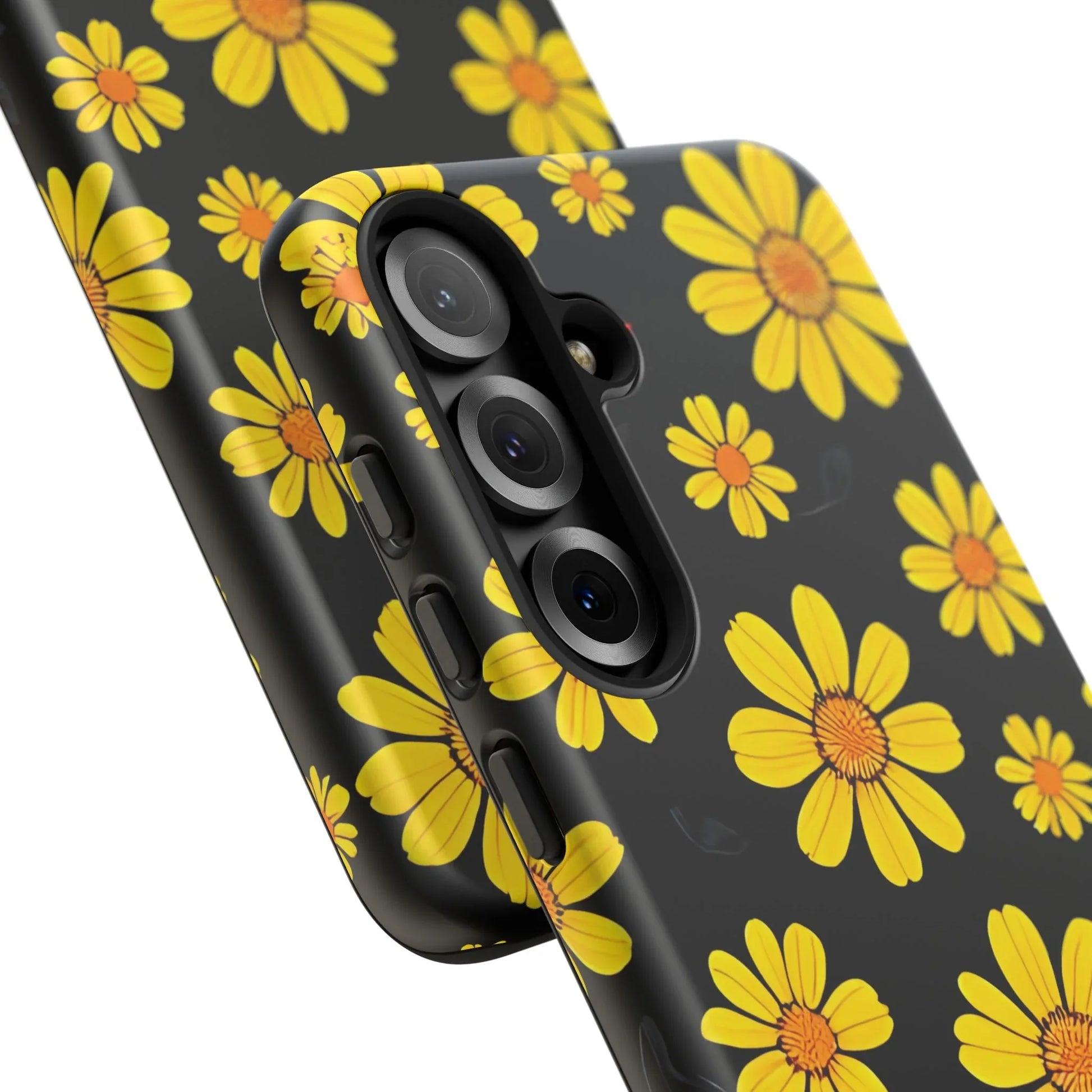 Elegant Floral Phone Case for Samsung Galaxy S20-S25 - KARARMDESIGN