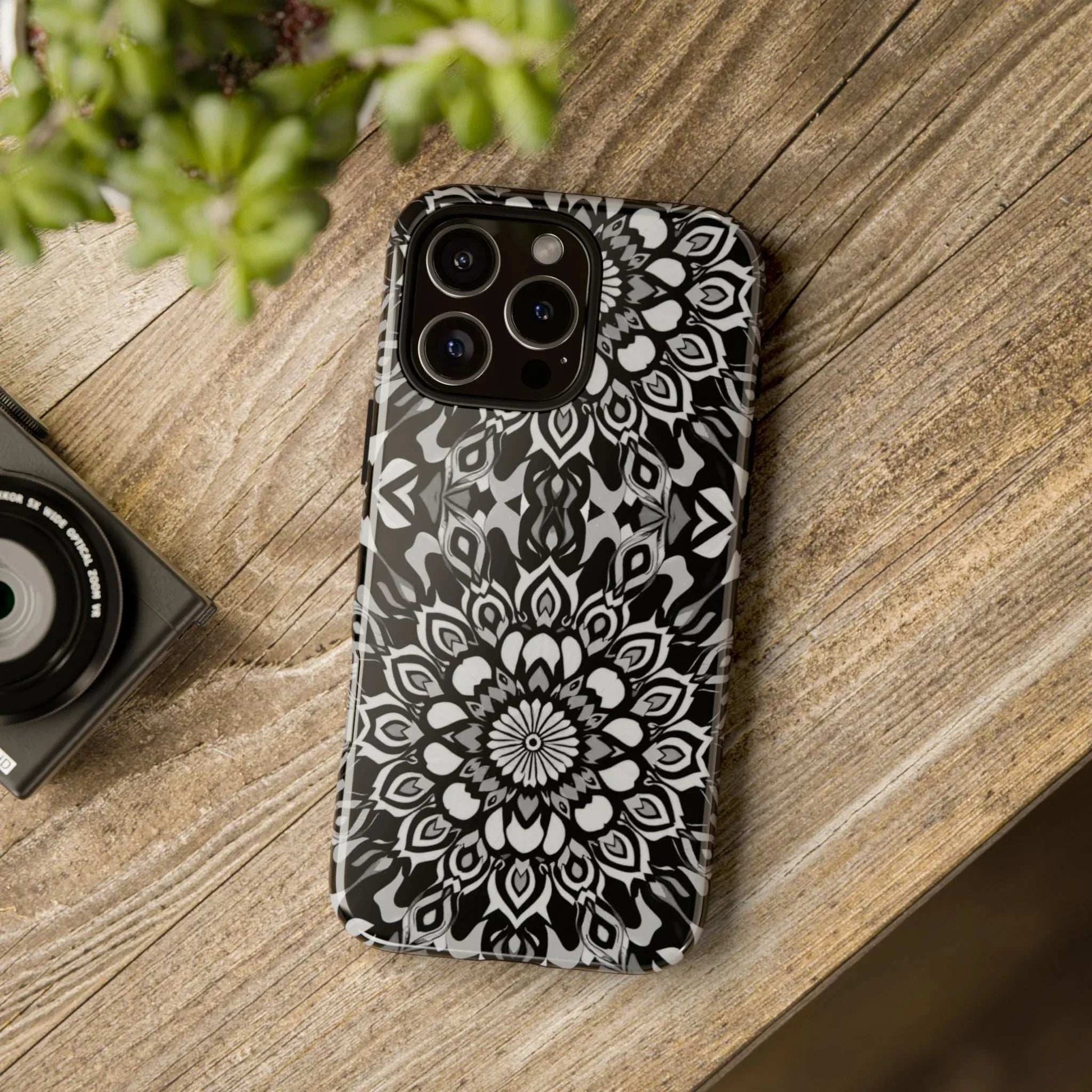 Mandala Phone Case for iPhone and Galaxy - KARARMDESIGN