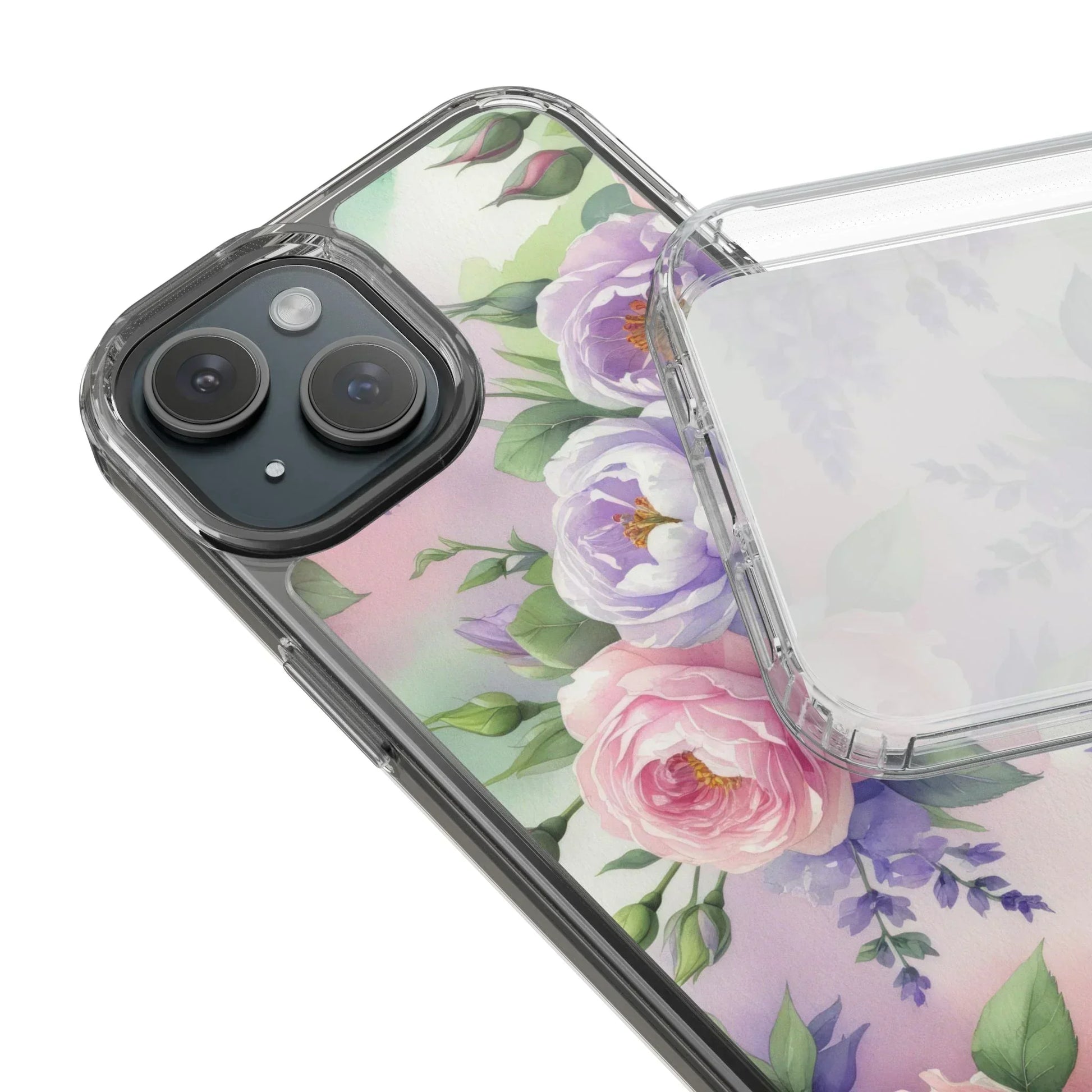 Clear Phone Case for iPhone 12-16 and Samsung Galaxy S21 Models - KarArmDesign
