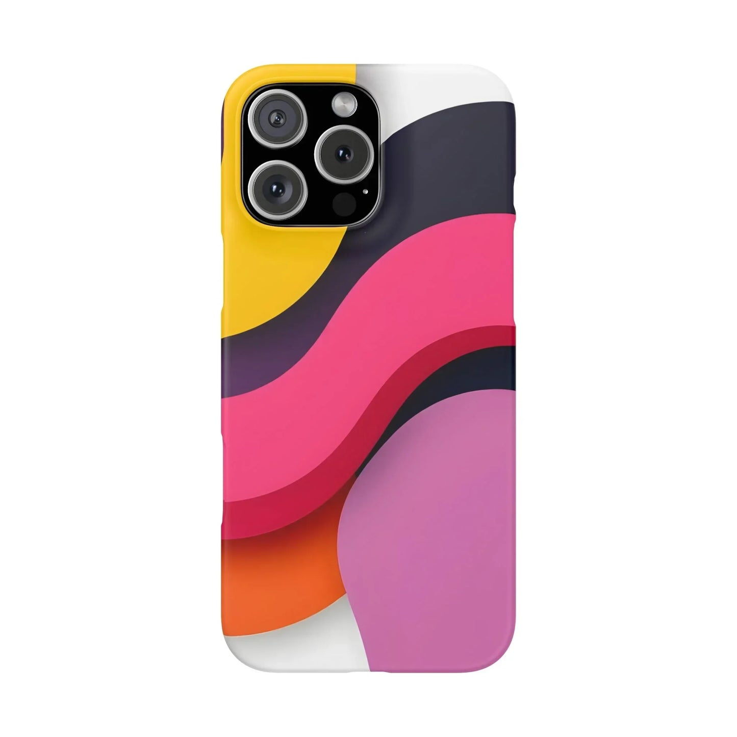 Abstract Phone Case for iPhone 7-16 and Samsung Galaxy S10-S25 Models - KarArmDesign