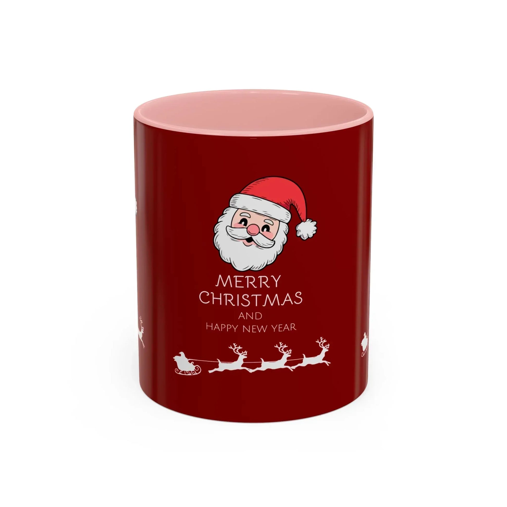Season’s Smile – Christmas and New Year Accent Coffee Mug (11, 15oz) - KARARMDESIGN