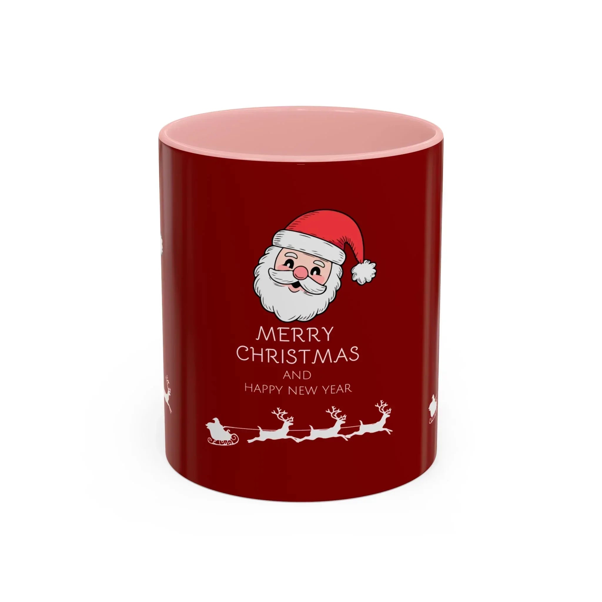Season’s Smile – Christmas and New Year Accent Coffee Mug (11, 15oz) - KARARMDESIGN