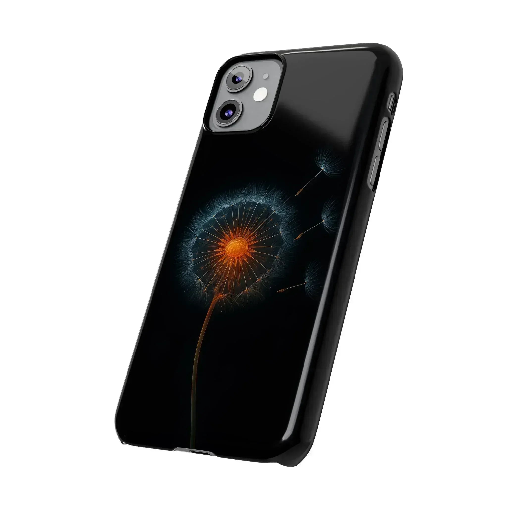 Glowing Dandelion Phone Case for iPhone 11-16 - KARARMDESIGN