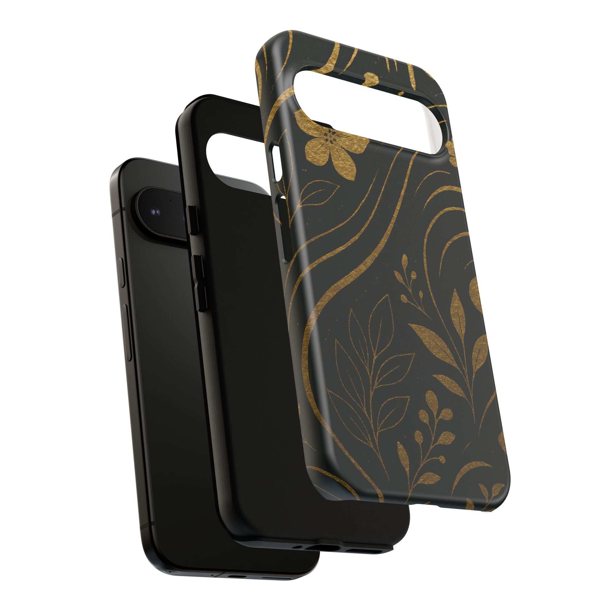 Gold Pattern Tough Phone Case for Samsung Galaxy & Google Pixel