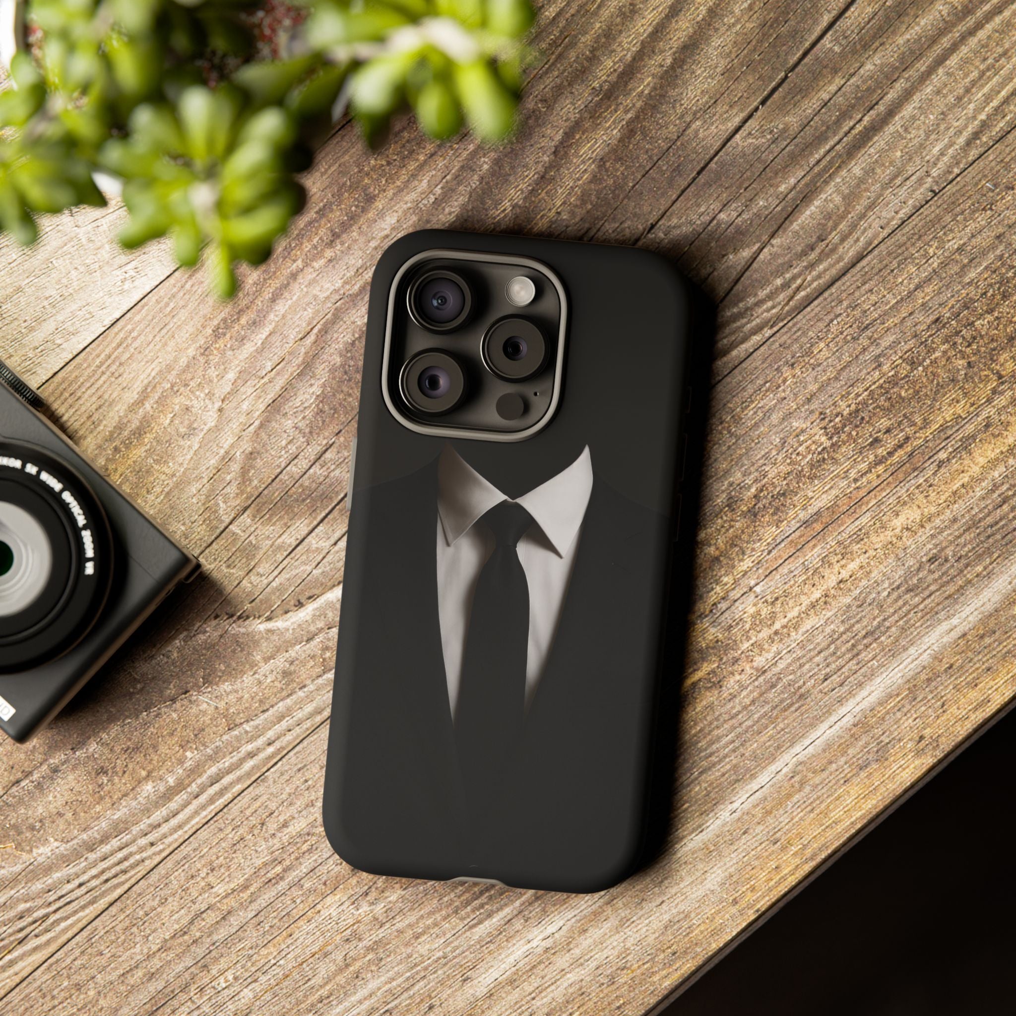 Gentleman's Armor Tough Phone Case – iPhone 11–17 & Galaxy S20–S26