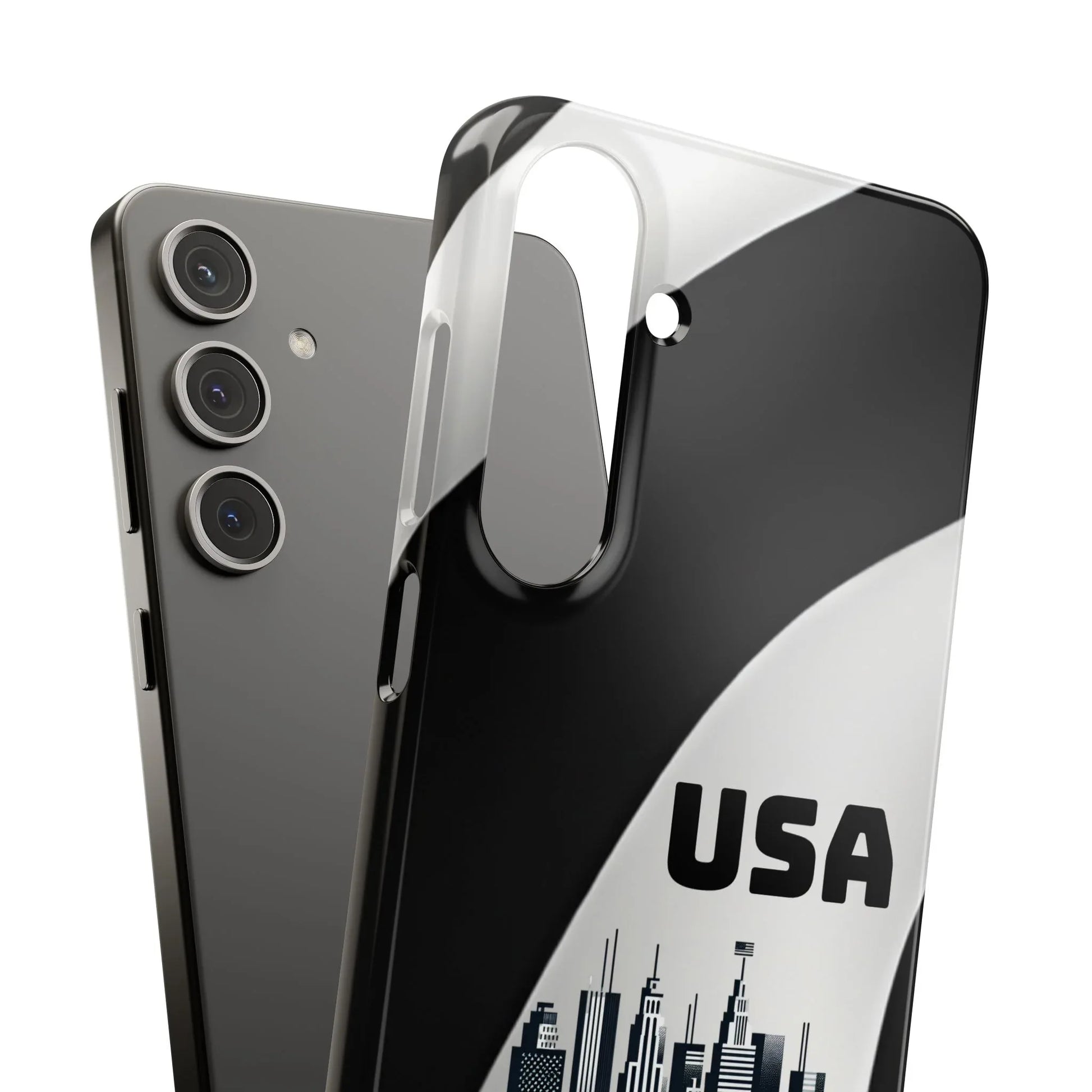 Monochrome New York City Phone Case for iPhone, Galaxy & Pixel - KARARMDESIGN