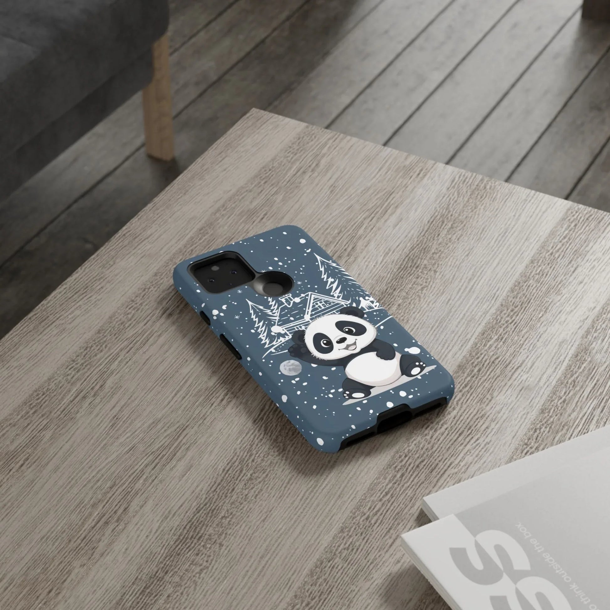 Cute Panda Phone Case for Samsung Galaxy and Google Pixel - KARARMDESIGN