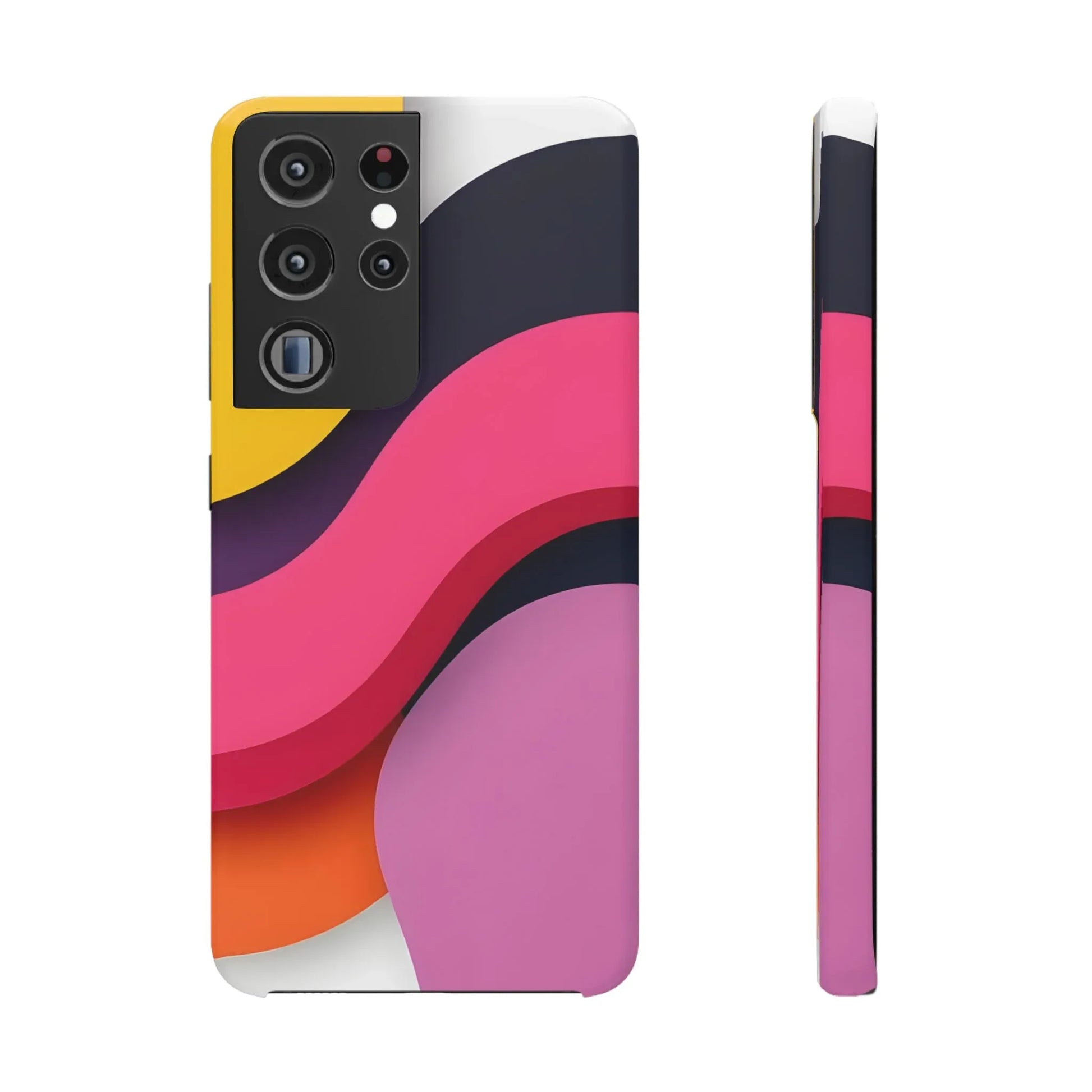 Abstract Phone Case for iPhone 11-17 and Galaxy S20-S25 - KARARMDESIGN