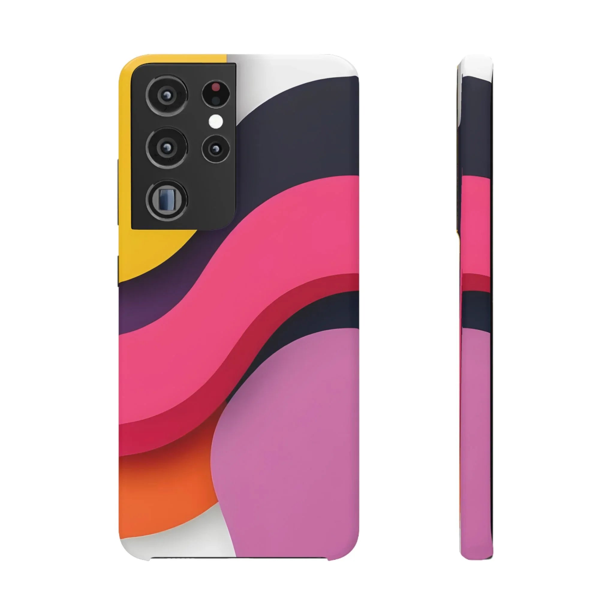 Abstract Phone Case for iPhone 11-17 and Galaxy S20-S25 - KARARMDESIGN