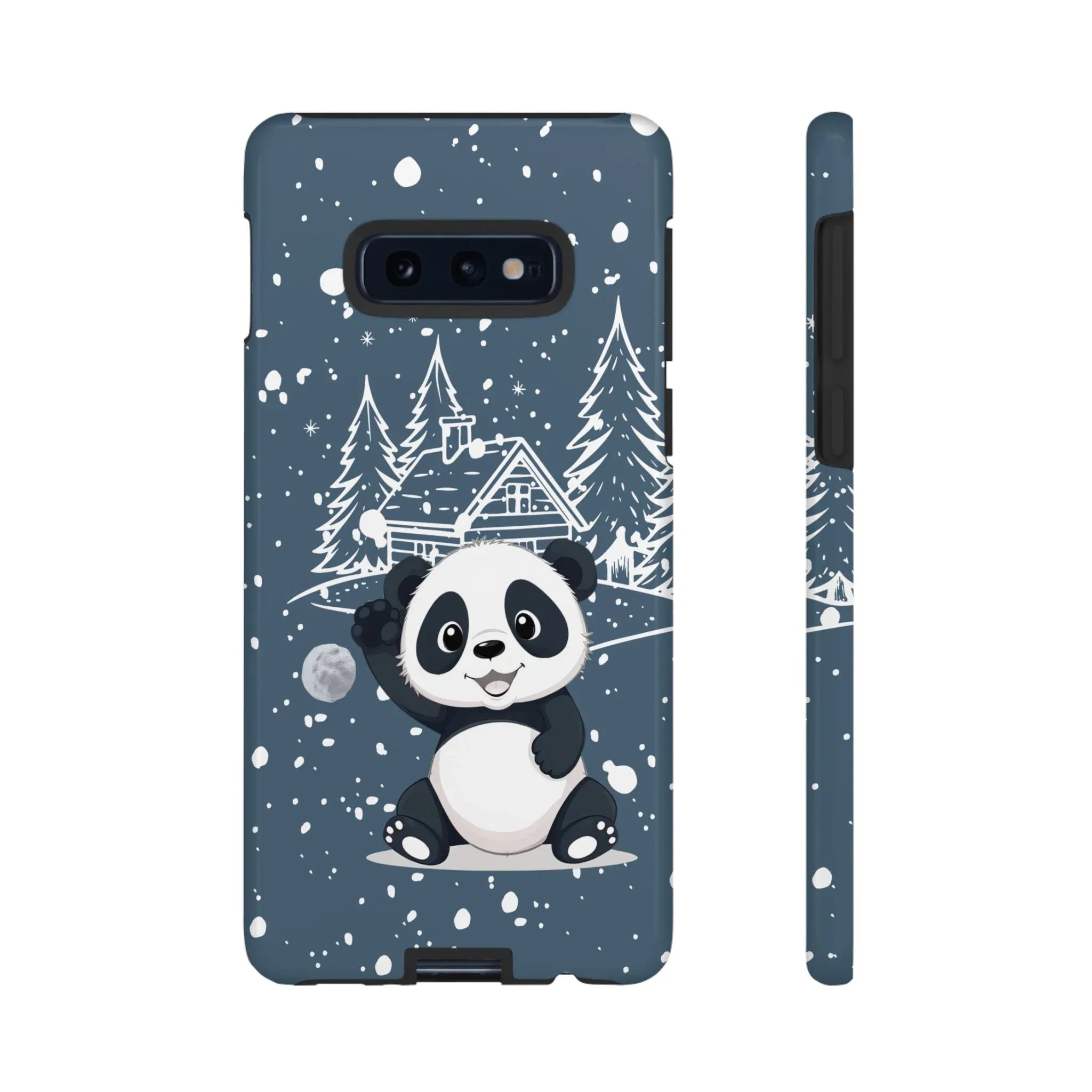 Cute Panda Phone Case for Samsung Galaxy and Google Pixel - KARARMDESIGN