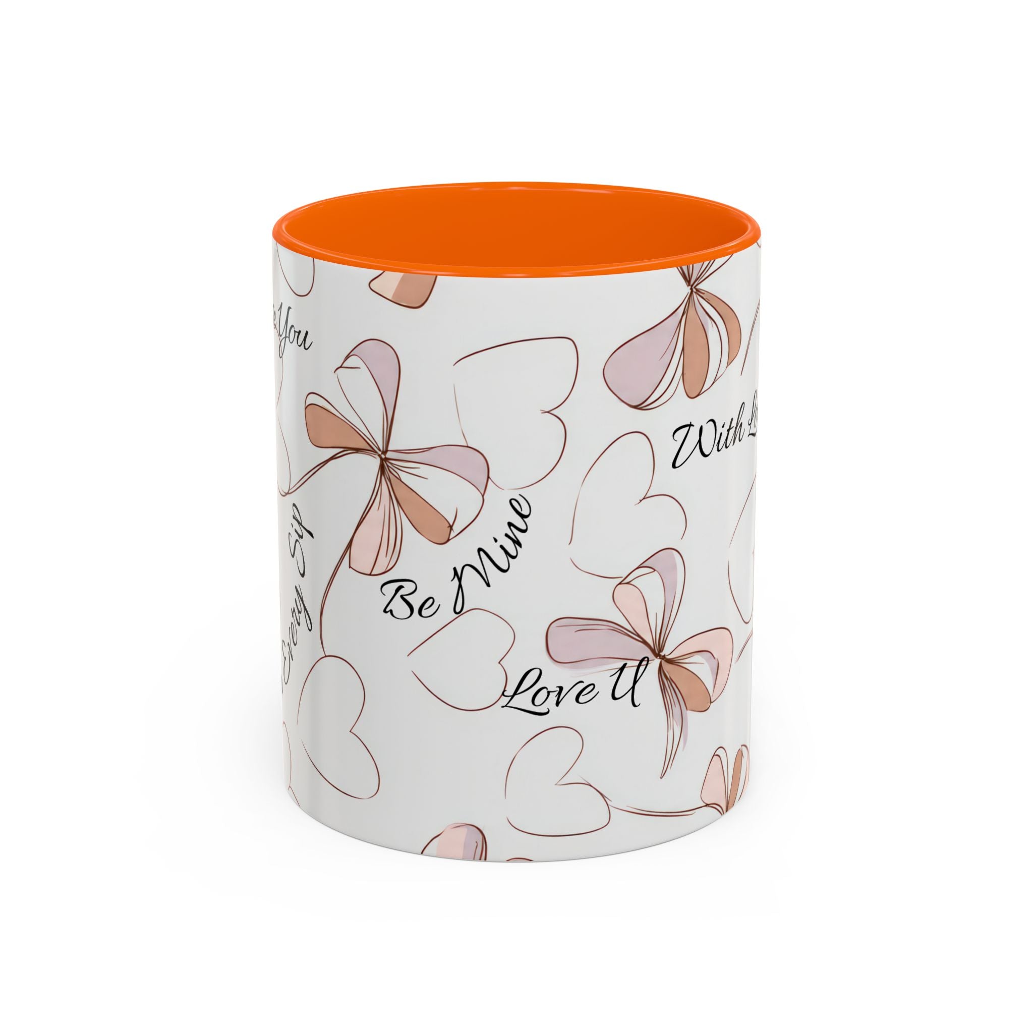 Love Messages Accent Coffee Mug (11, 15oz)