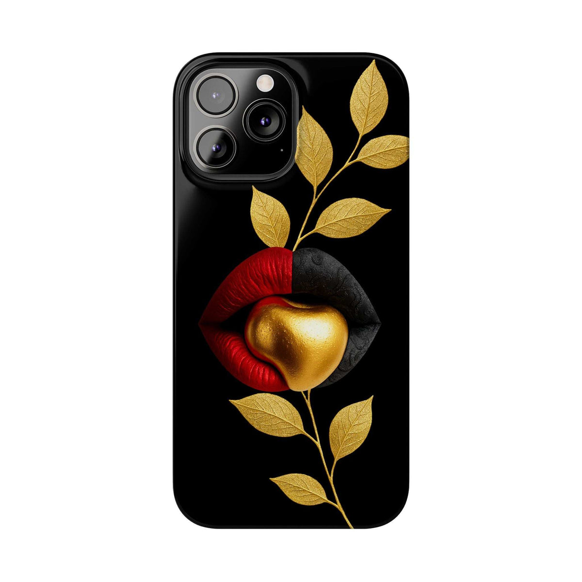 Gilded Expression Phone Case for iPhone 11-17