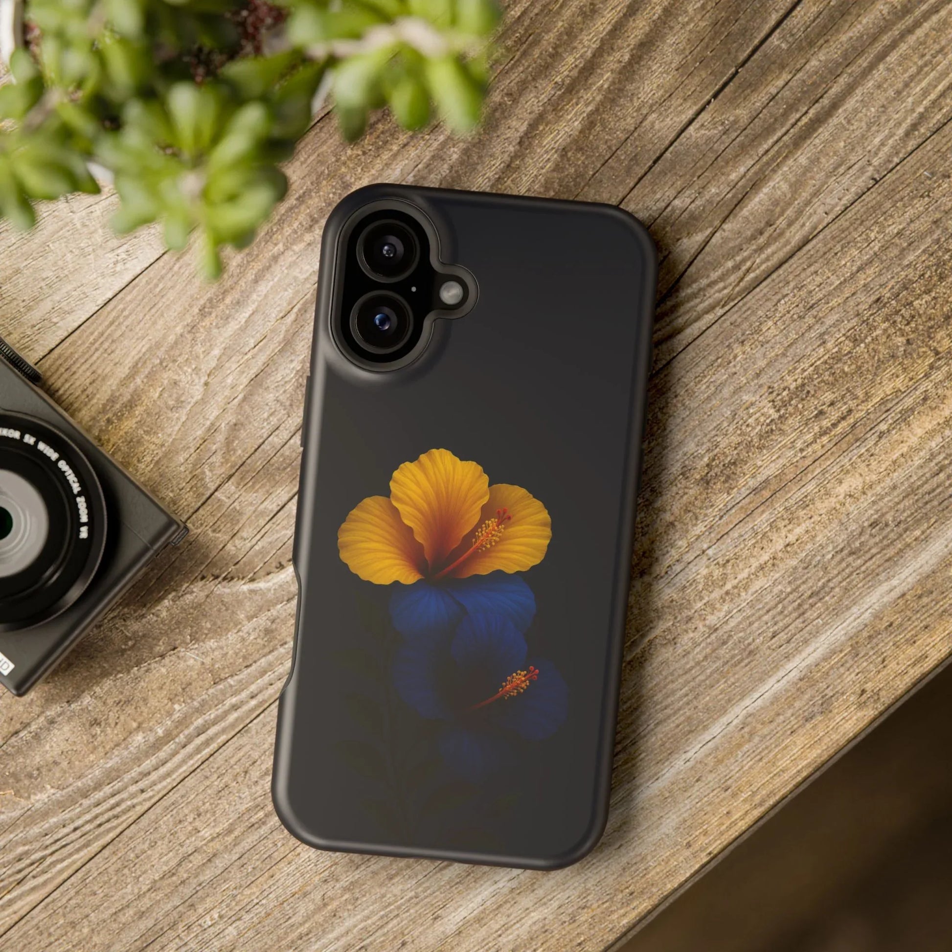 Elegant Hibiscus Phone Case for iPhone 11-17 and Galaxy S21-S22 - KARARMDESIGN