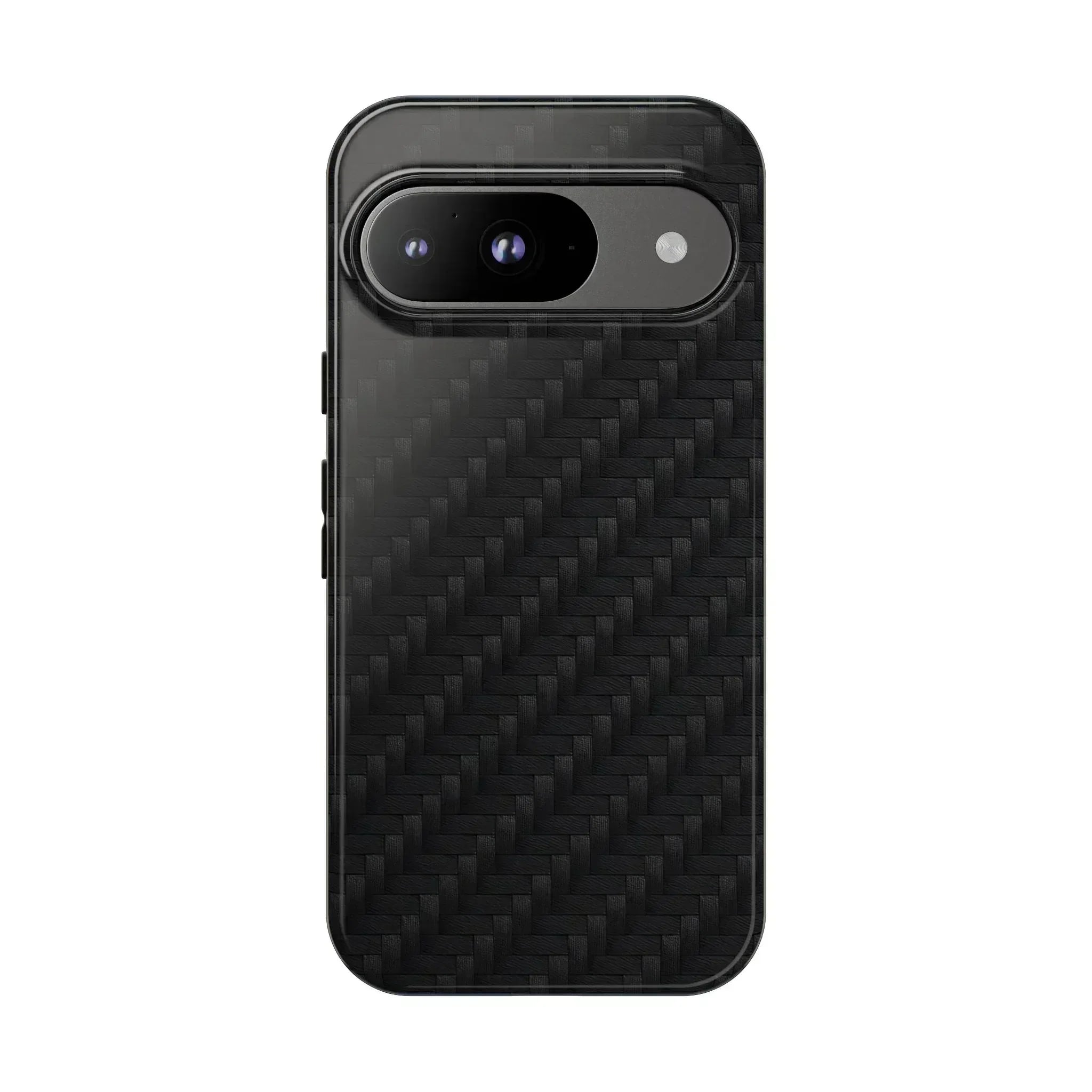 Black Carbon Phone Case for iPhone 8-16 and Google Pixel up to 9 - KARARMDESIGN