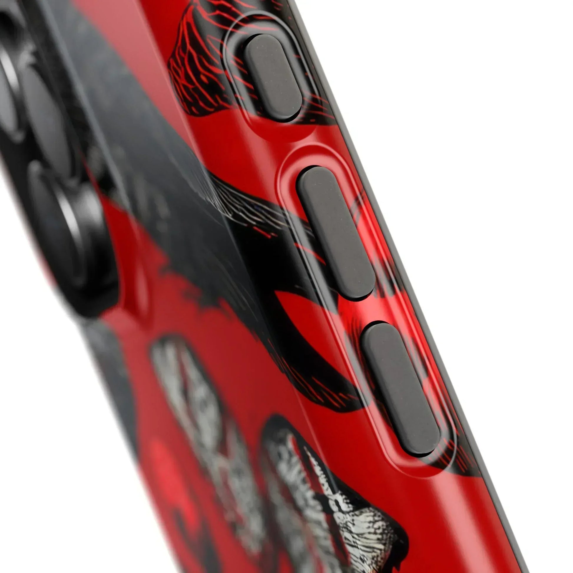 Crimson Wilderness Phone Case for iPhone 11-17 - KARARMDESIGN
