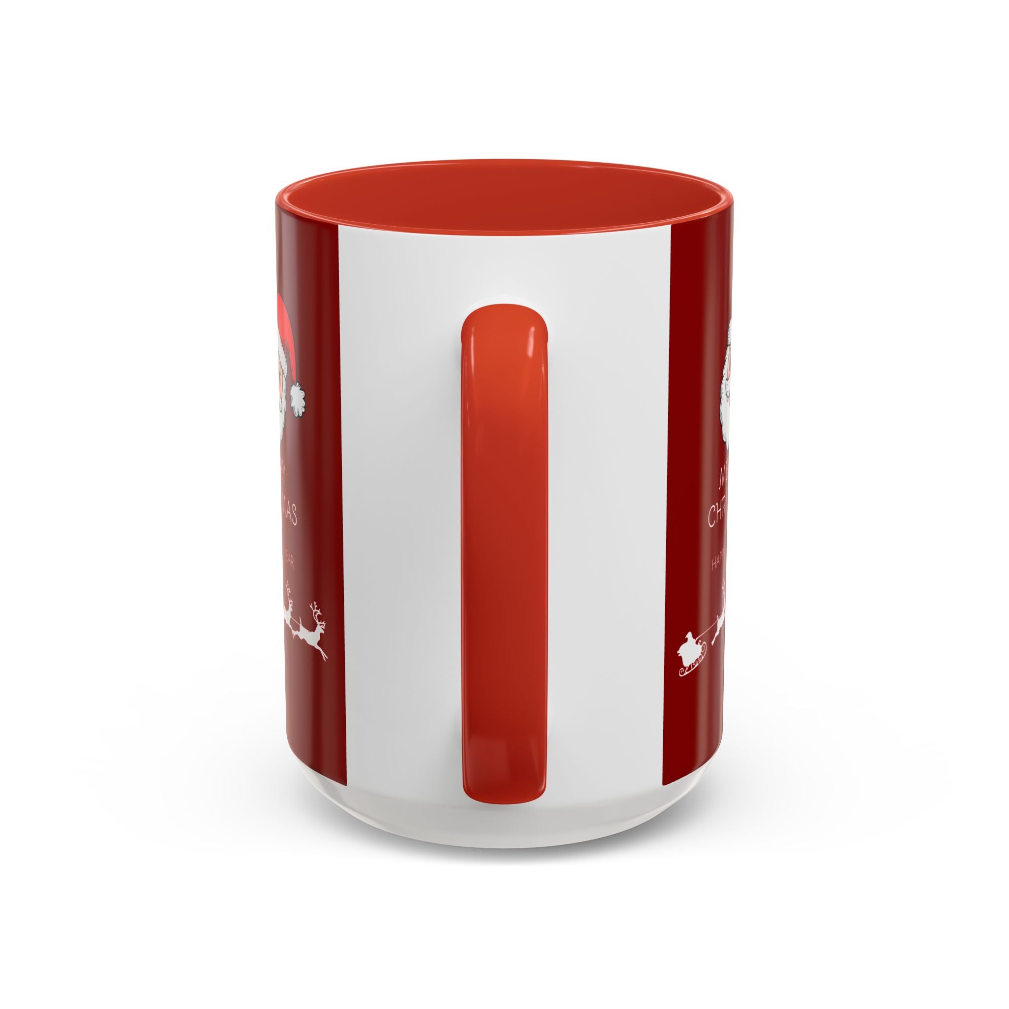 Season’s Smile – Christmas and New Year Accent Coffee Mug (11, 15oz)