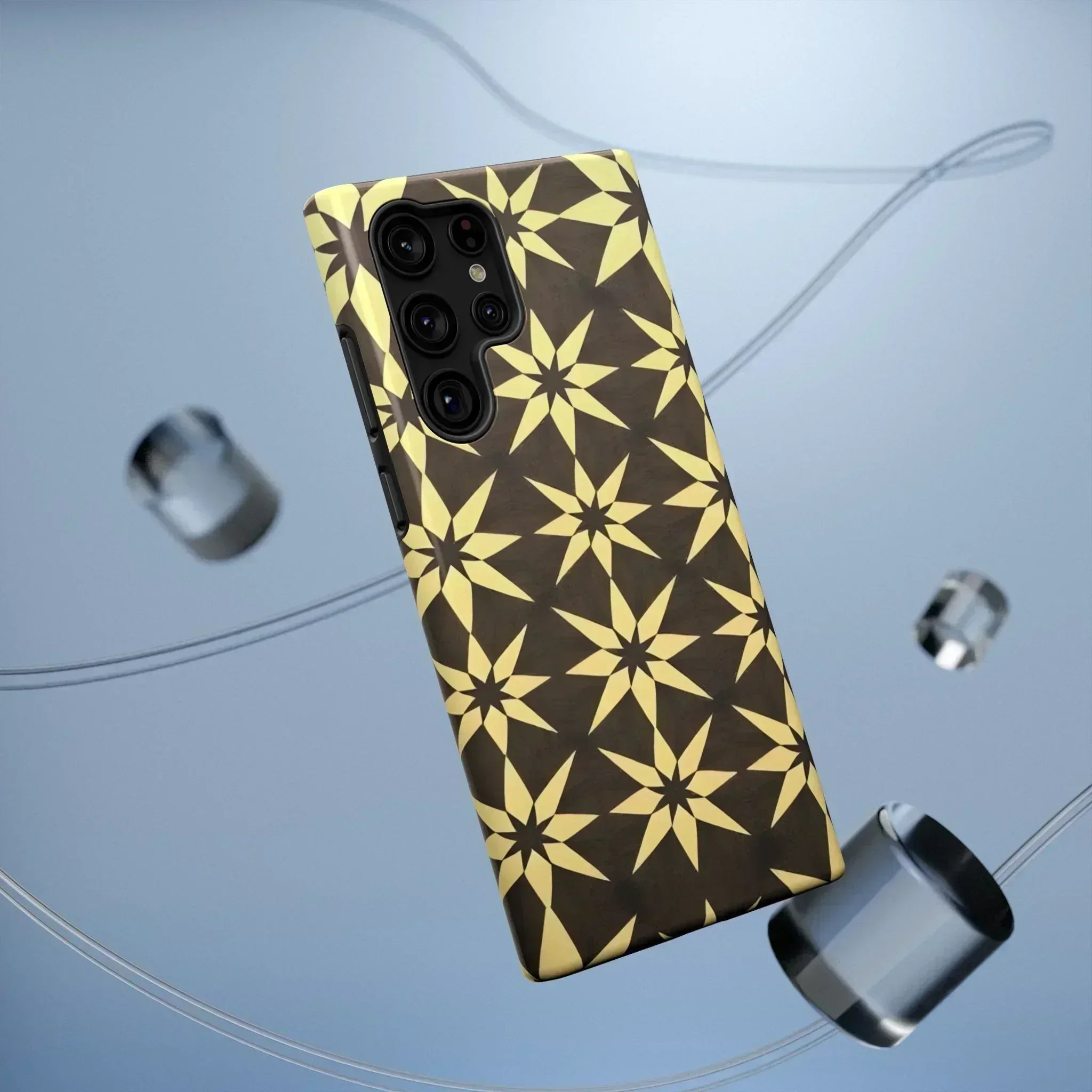 Star Phone Case for iPhone 12-16 and Samsung Galaxy S21-S22 - KARARMDESIGN