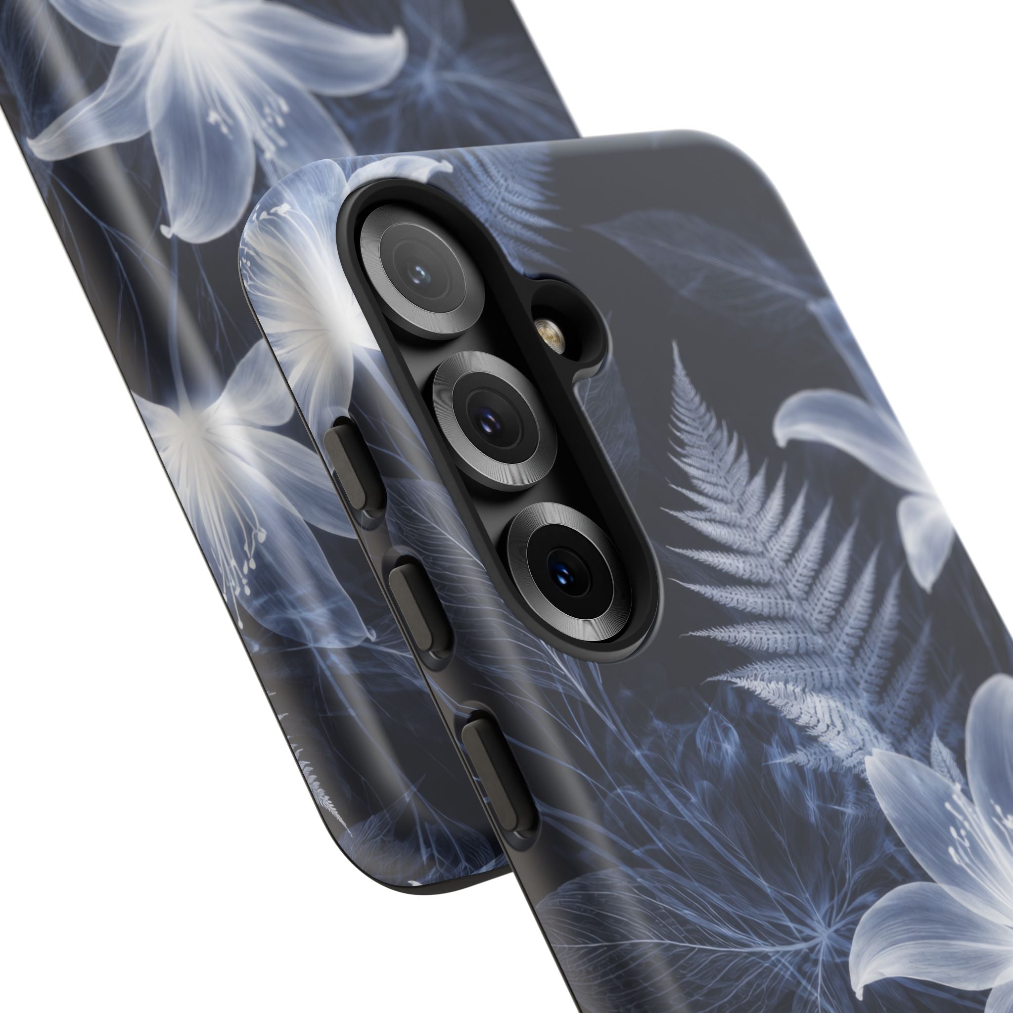 Moonlight Garden Phone Case for iPhone 11-17 and Galaxy S20-S26
