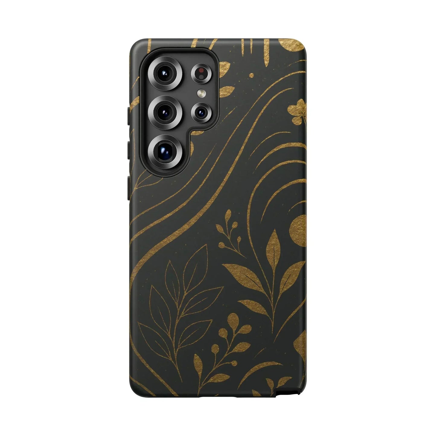 Foil Frenzy Abstract Gold Pattern Phone Case for Samsung Galaxy and Google Pixel - KarArmDesign