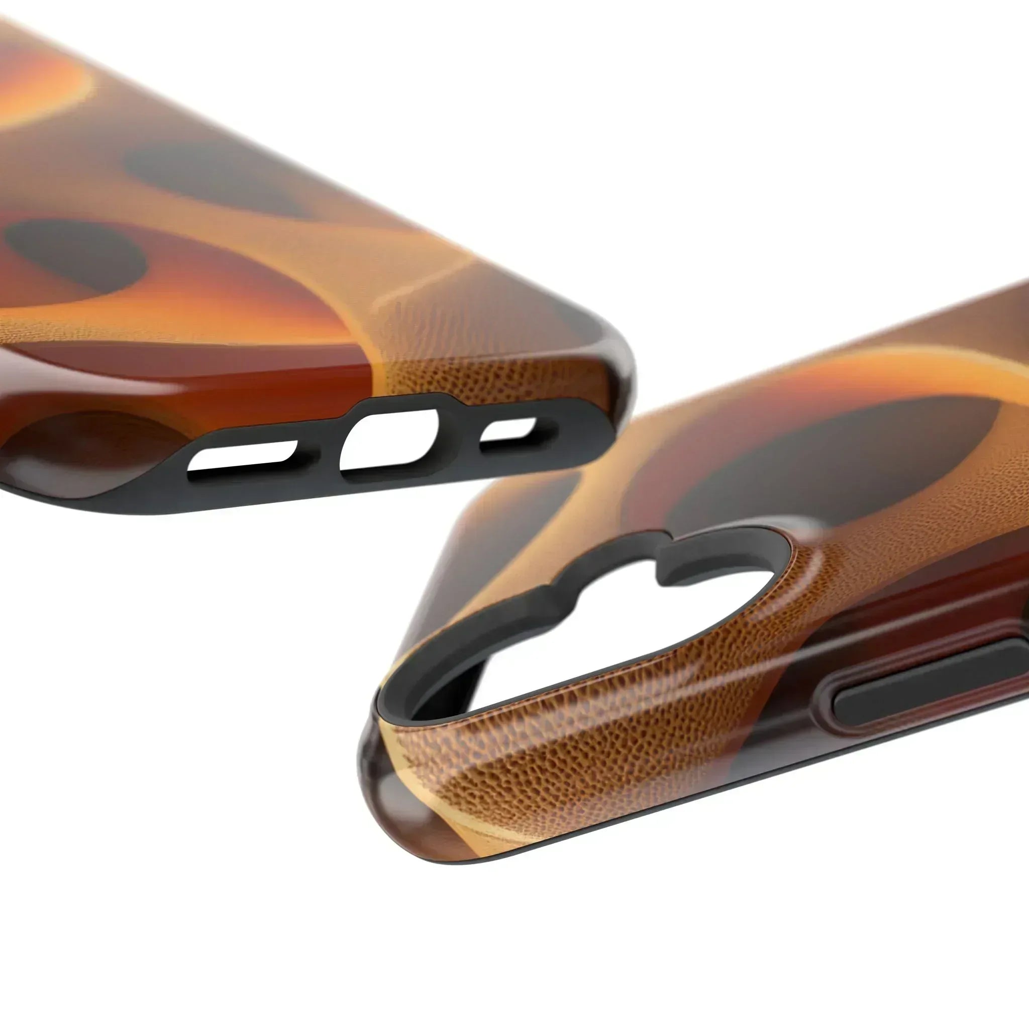 Amber Flow Phone Case for iPhone 11-17 and Galaxy S21-S22 - KARARMDESIGN