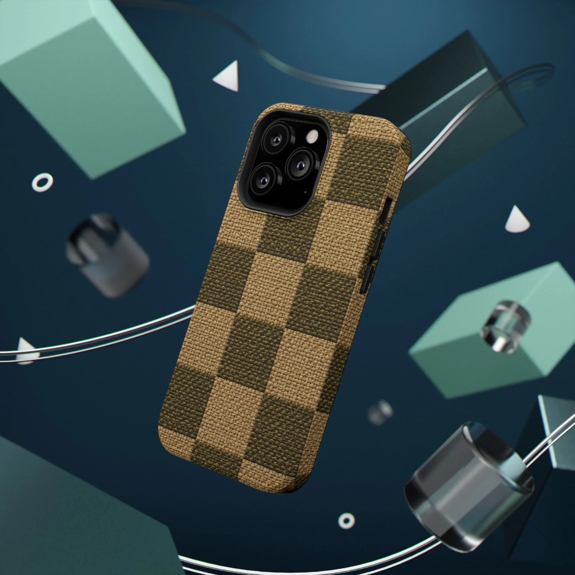 Rustic Woven Phone Case for iPhone 11-17 and Galaxy S21-S22 - KARARMDESIGN