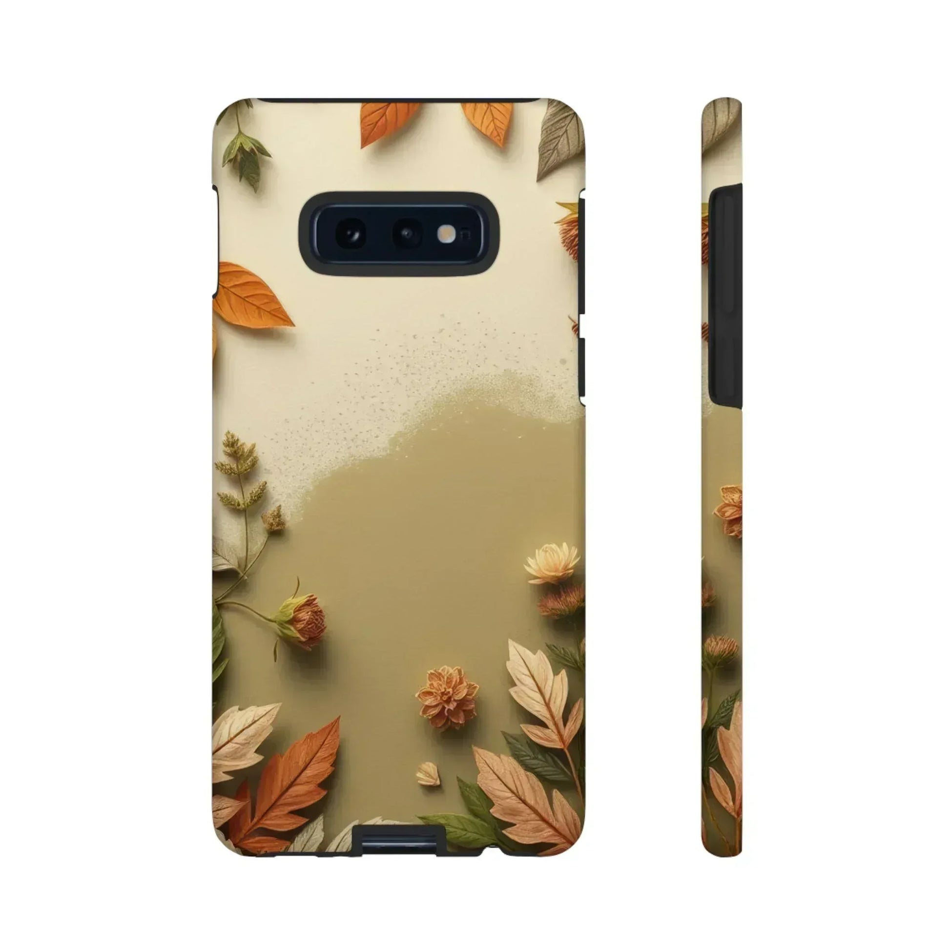 Autumn Leaves Phone Case for iPhone 8–16 and Galaxy S10–S25 - KARARMDESIGN