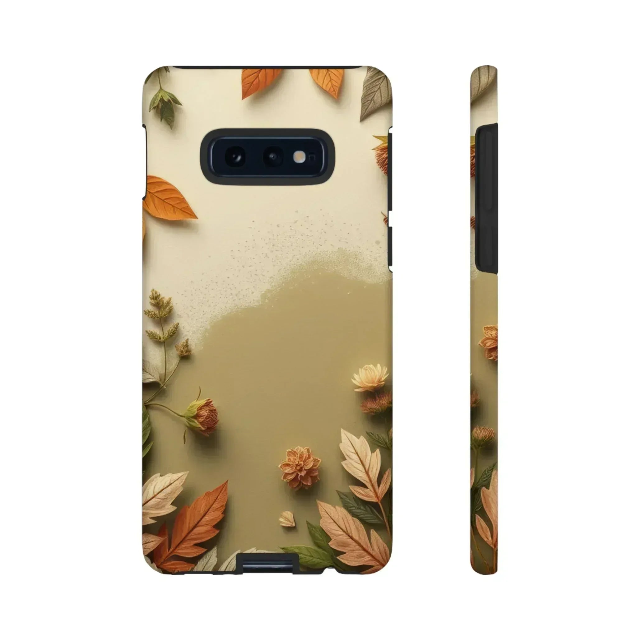 Autumn Leaves Phone Case for iPhone 8–16 and Galaxy S10–S25 - KARARMDESIGN