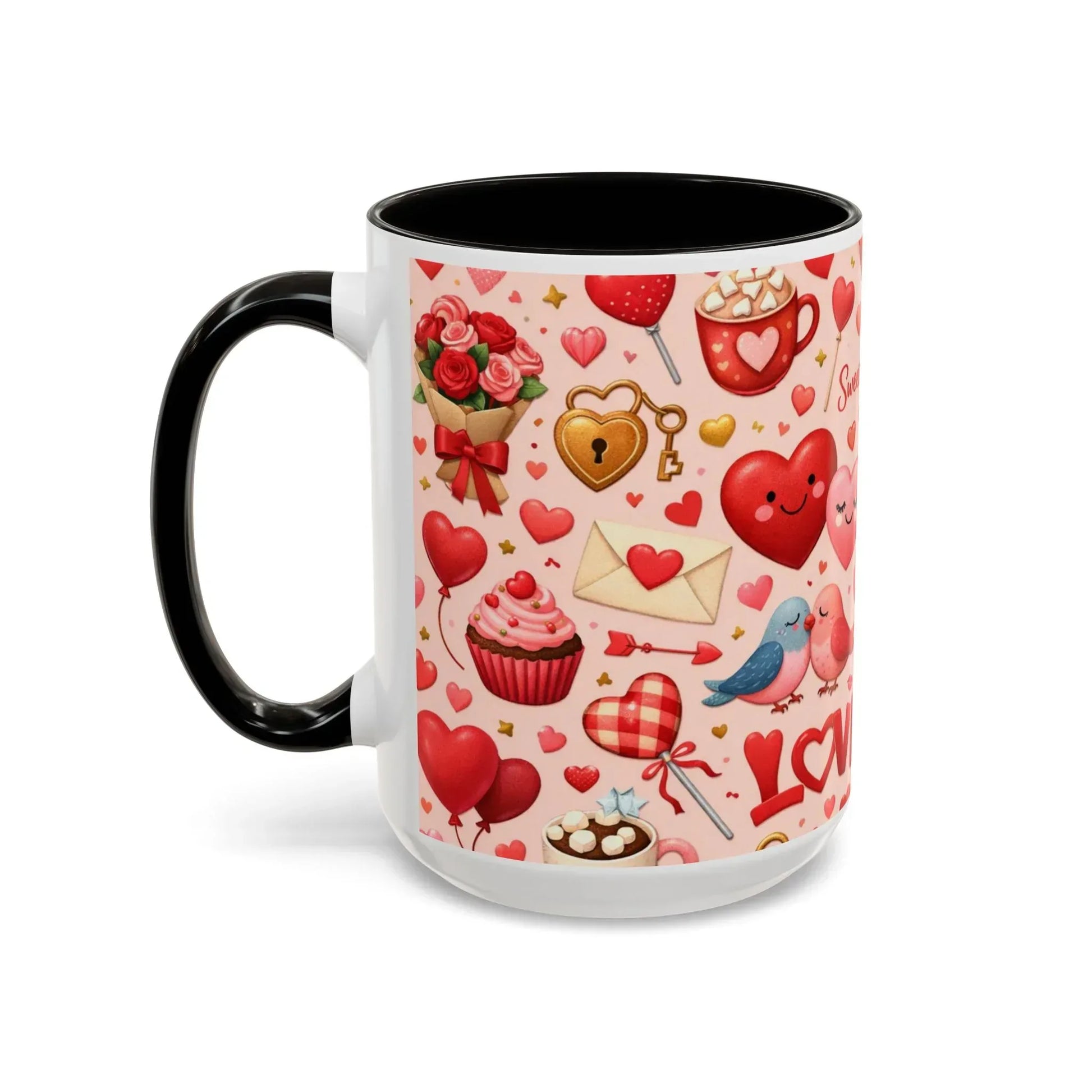 Sweetheart Love Mug - Colorful Mugs (11oz, 15oz) - KARARMDESIGN