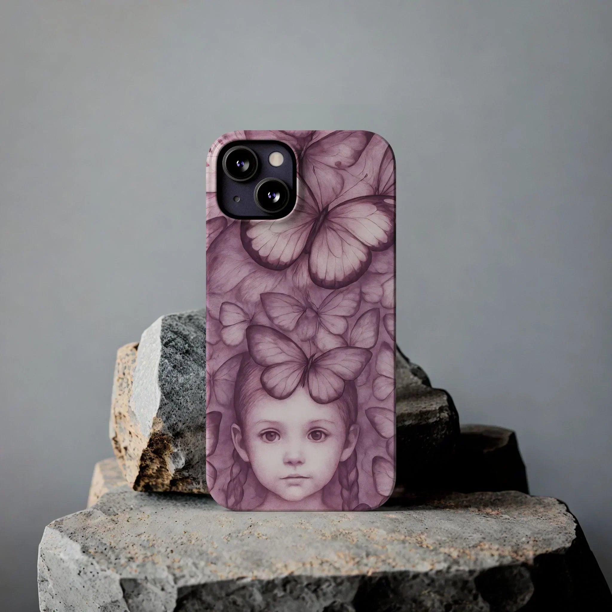 Mystic Girl Phone Case for iPhone 7-17 Models - KARARMDESIGN