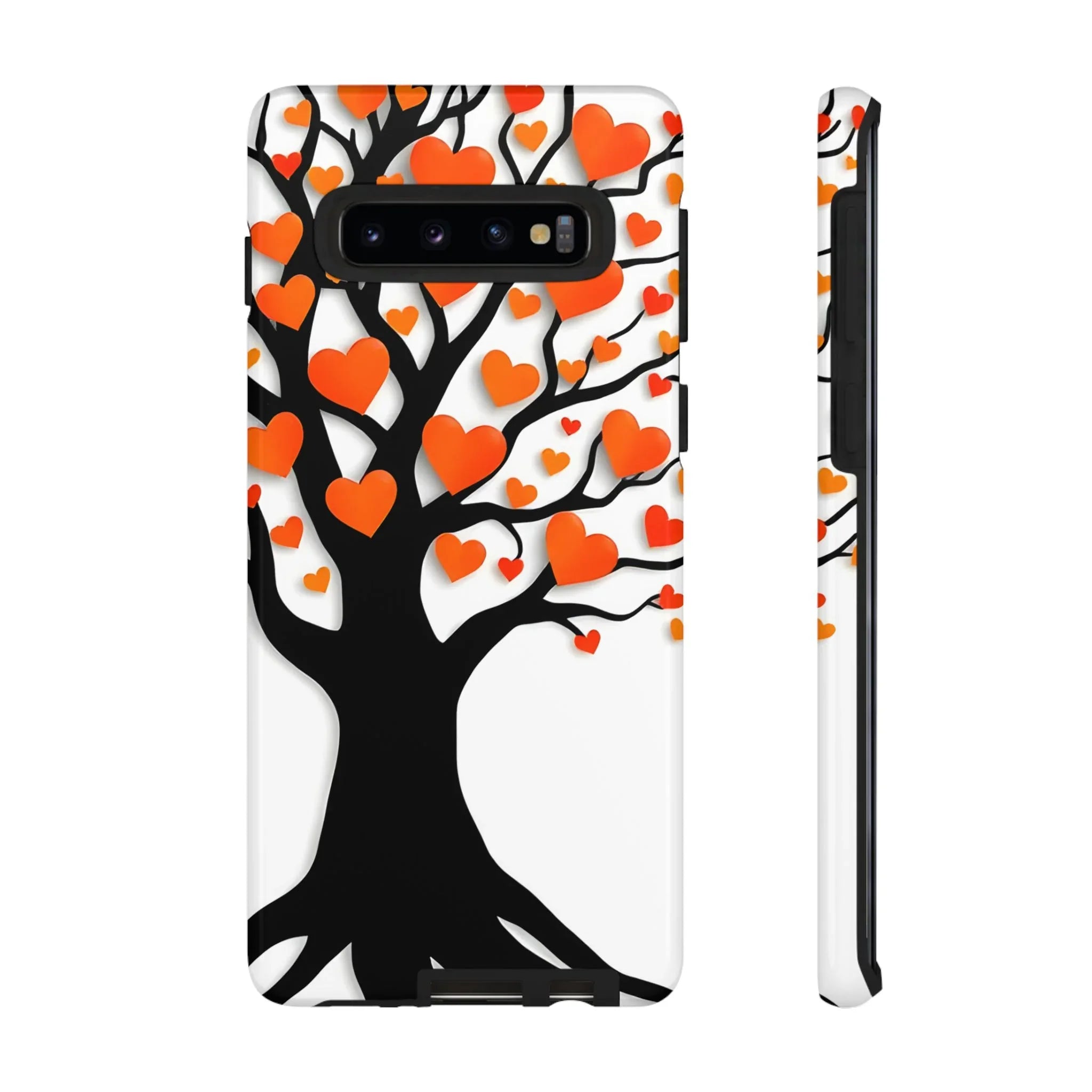 Heart Design Phone Case for iPhone 11–17 and Galaxy S20–S25 - KARARMDESIGN