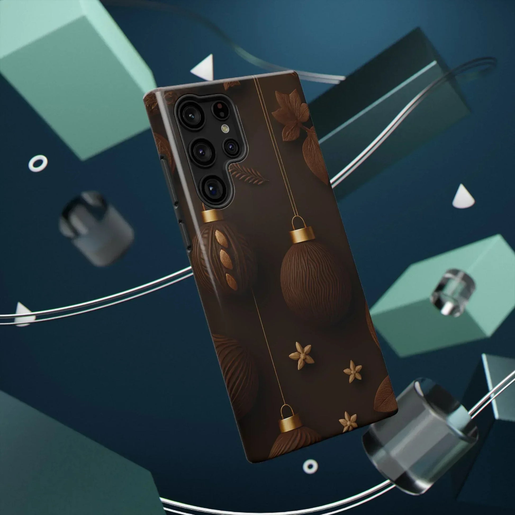 Chocolate Ornaments Phone Case for iPhone 11-17 and Galaxy S21-S22 - KARARMDESIGN