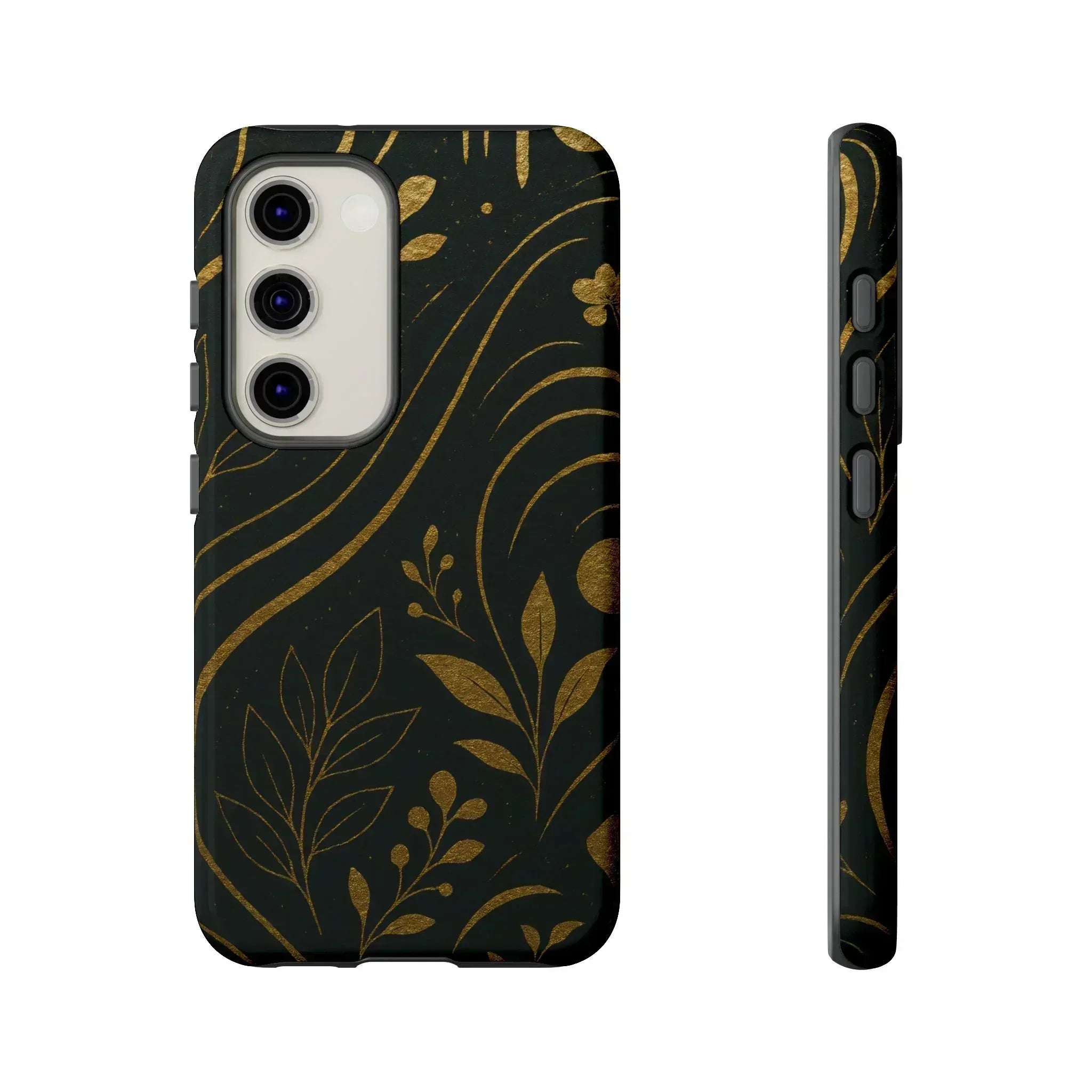 Gold Pattern Phone Case for Galaxy and Pixel - KARARMDESIGN