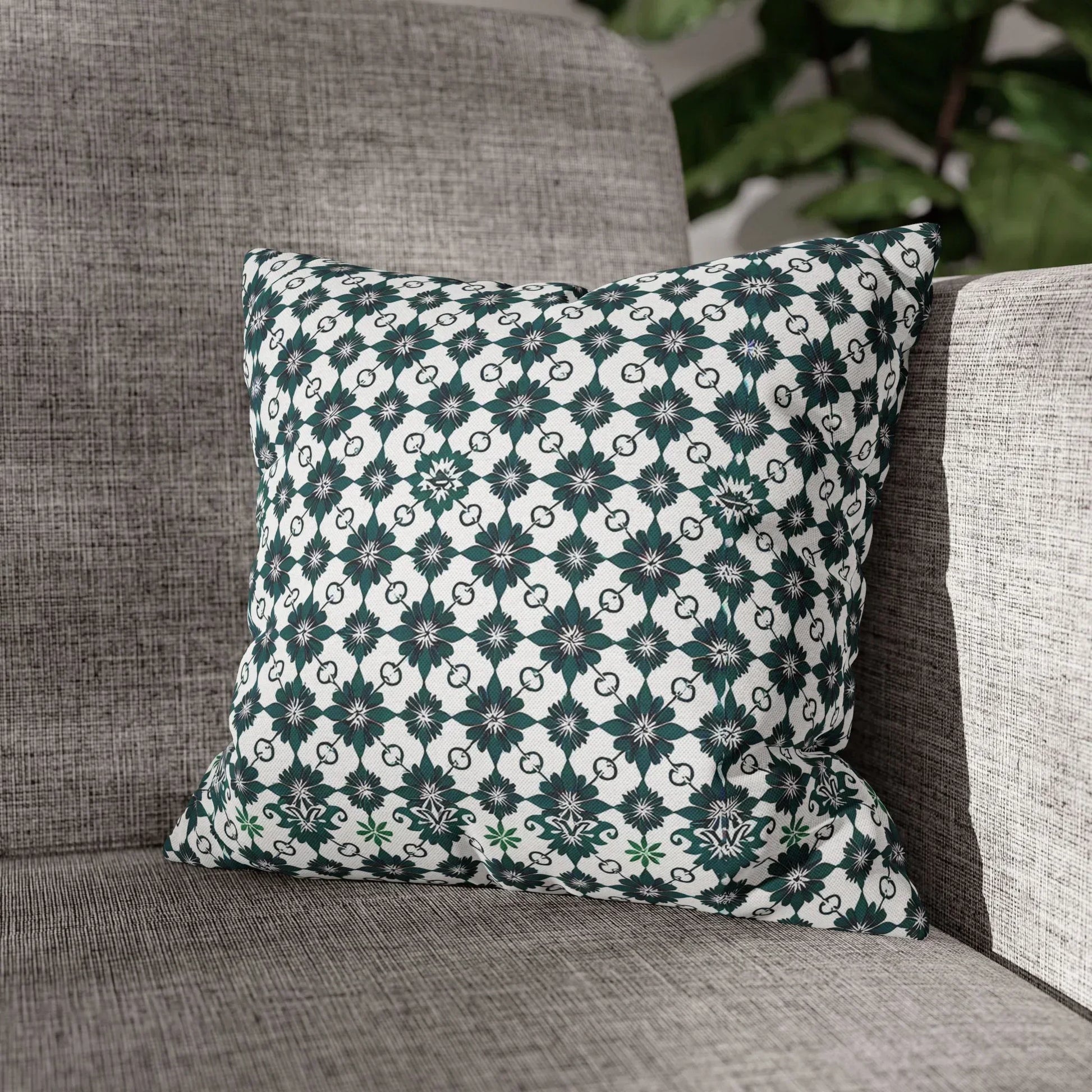 Spun Polyester Square Pillowcase - KarArmDesign