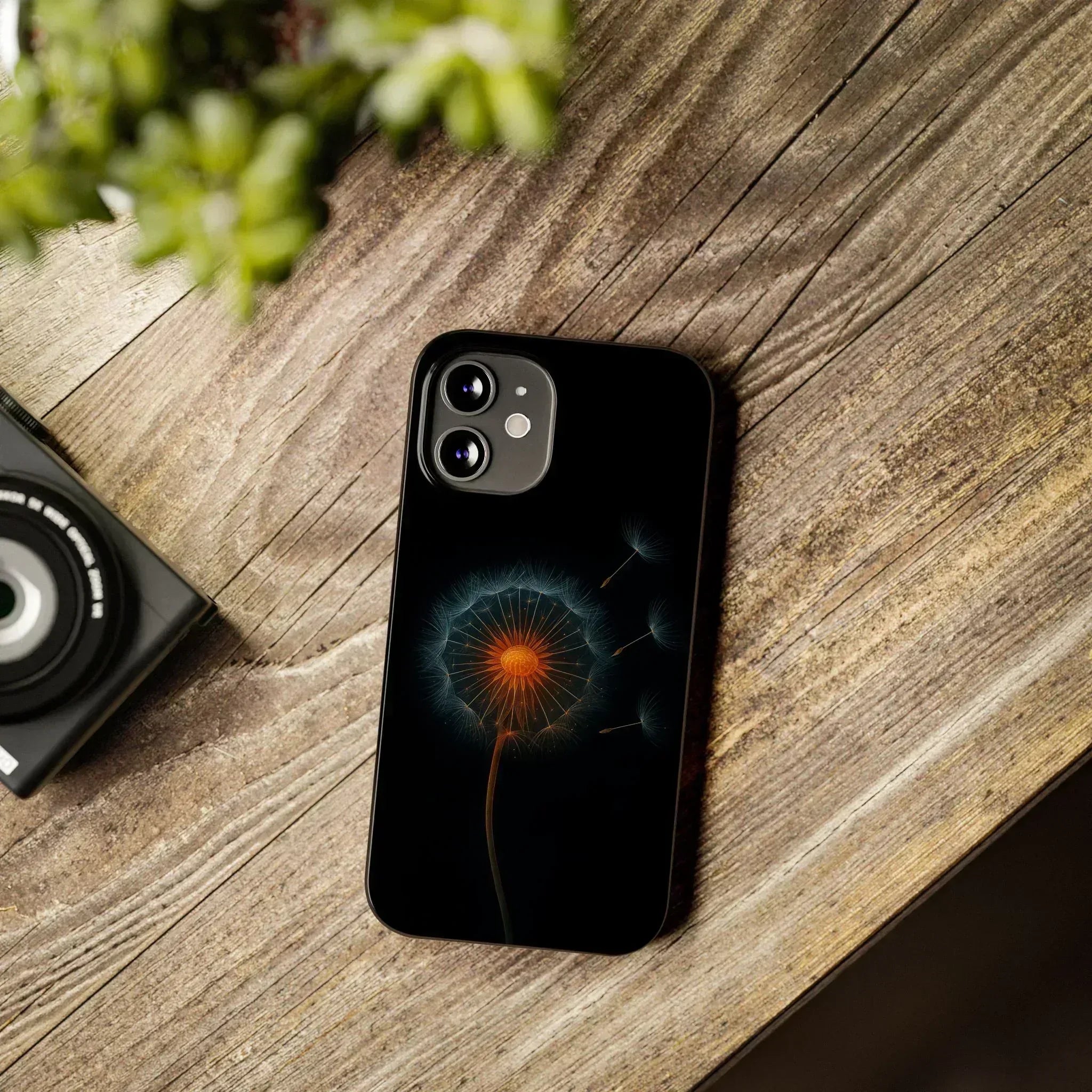 Glowing Dandelion Phone Case for iPhone 11-16 - KARARMDESIGN