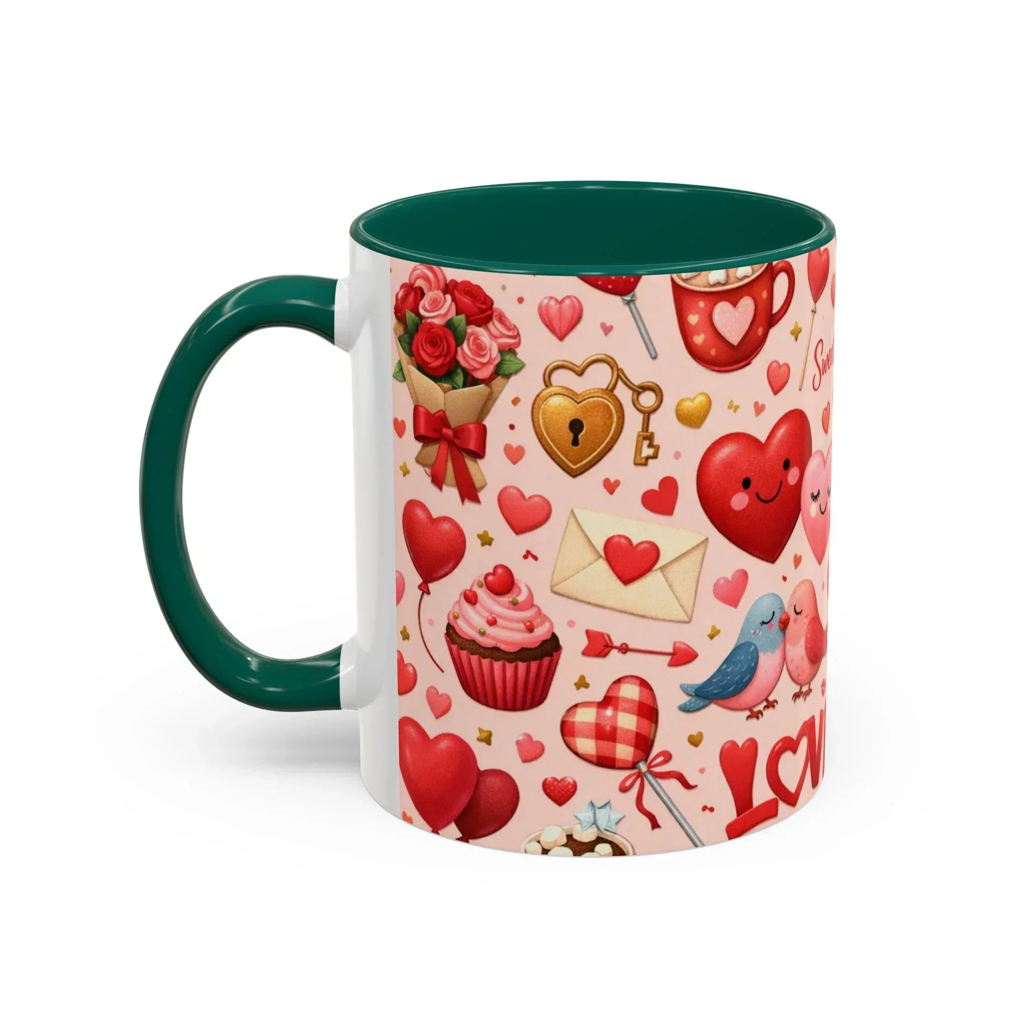 Sweetheart Love Mug - Colorful Mugs (11oz, 15oz) - KARARMDESIGN