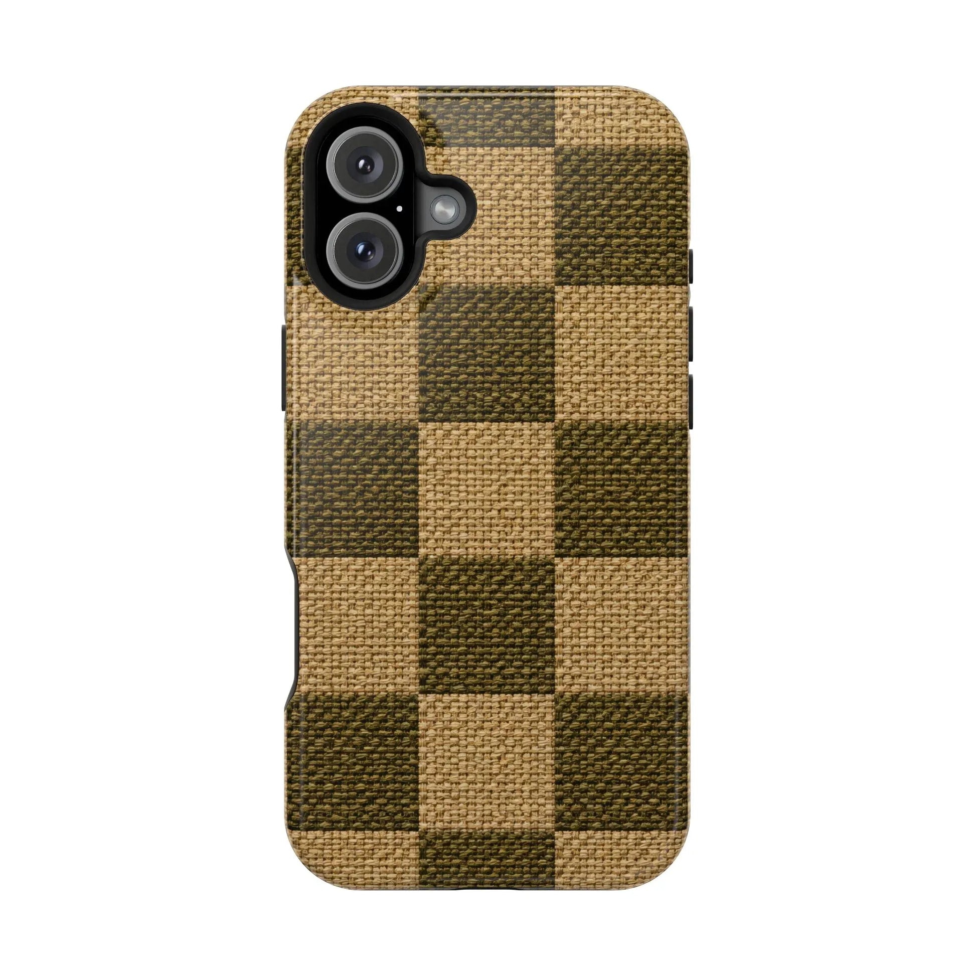 Rustic Woven Phone Case for iPhone 11-17 and Galaxy S21-S22 - KARARMDESIGN