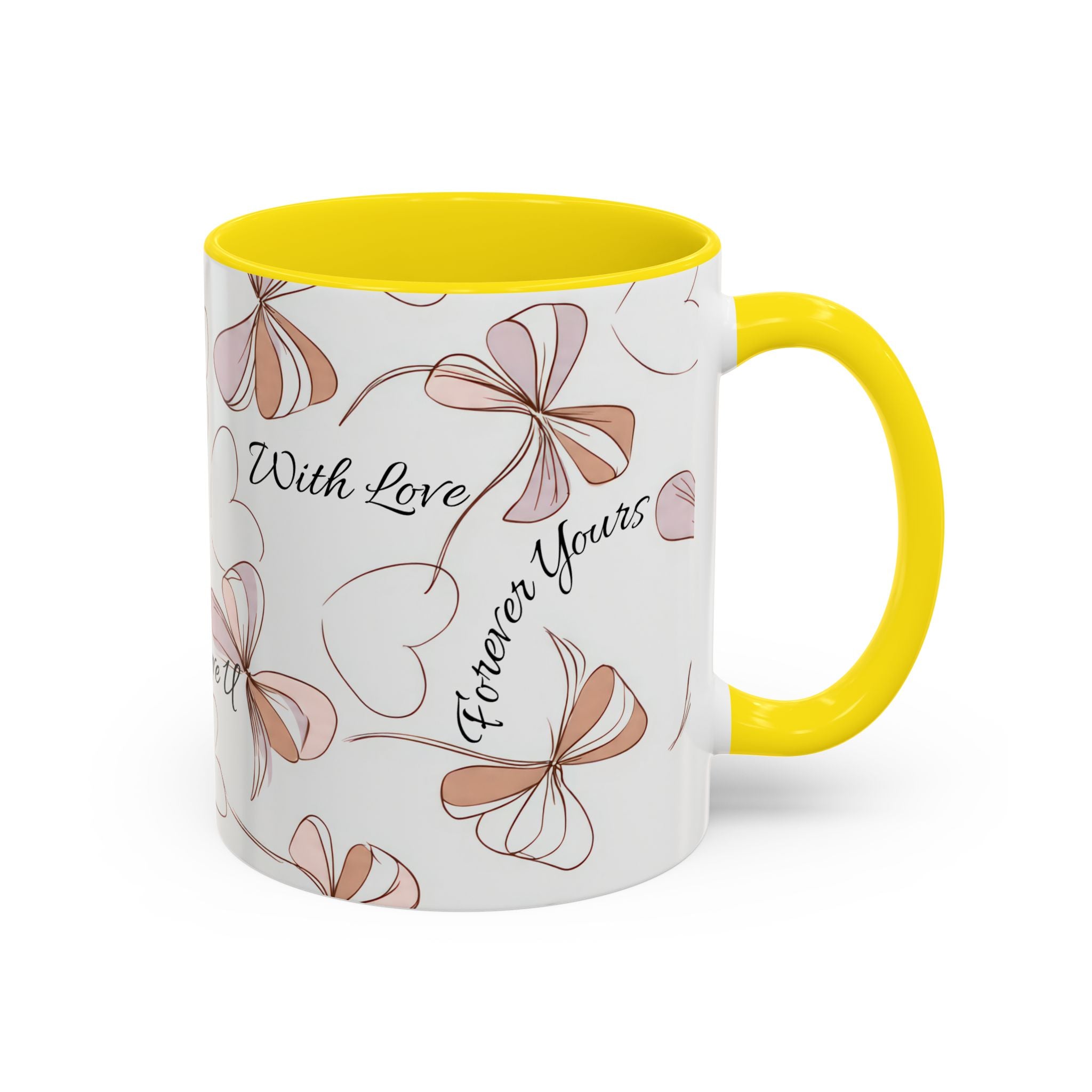 Love Messages Accent Coffee Mug (11, 15oz)
