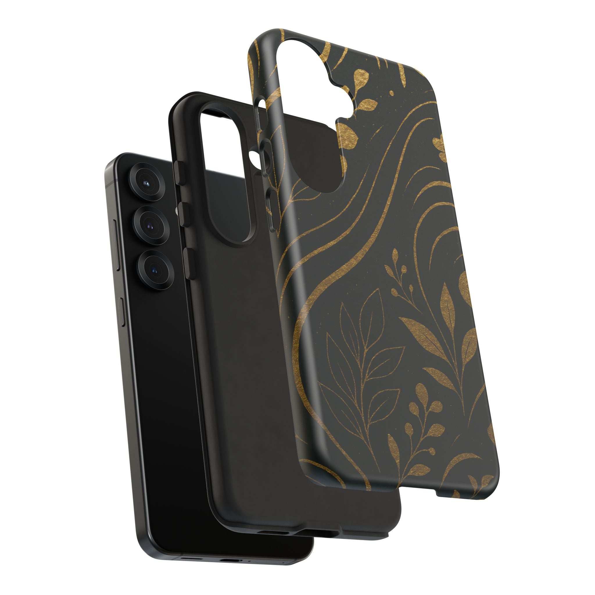 Gold Pattern Tough Phone Case for Samsung Galaxy & Google Pixel