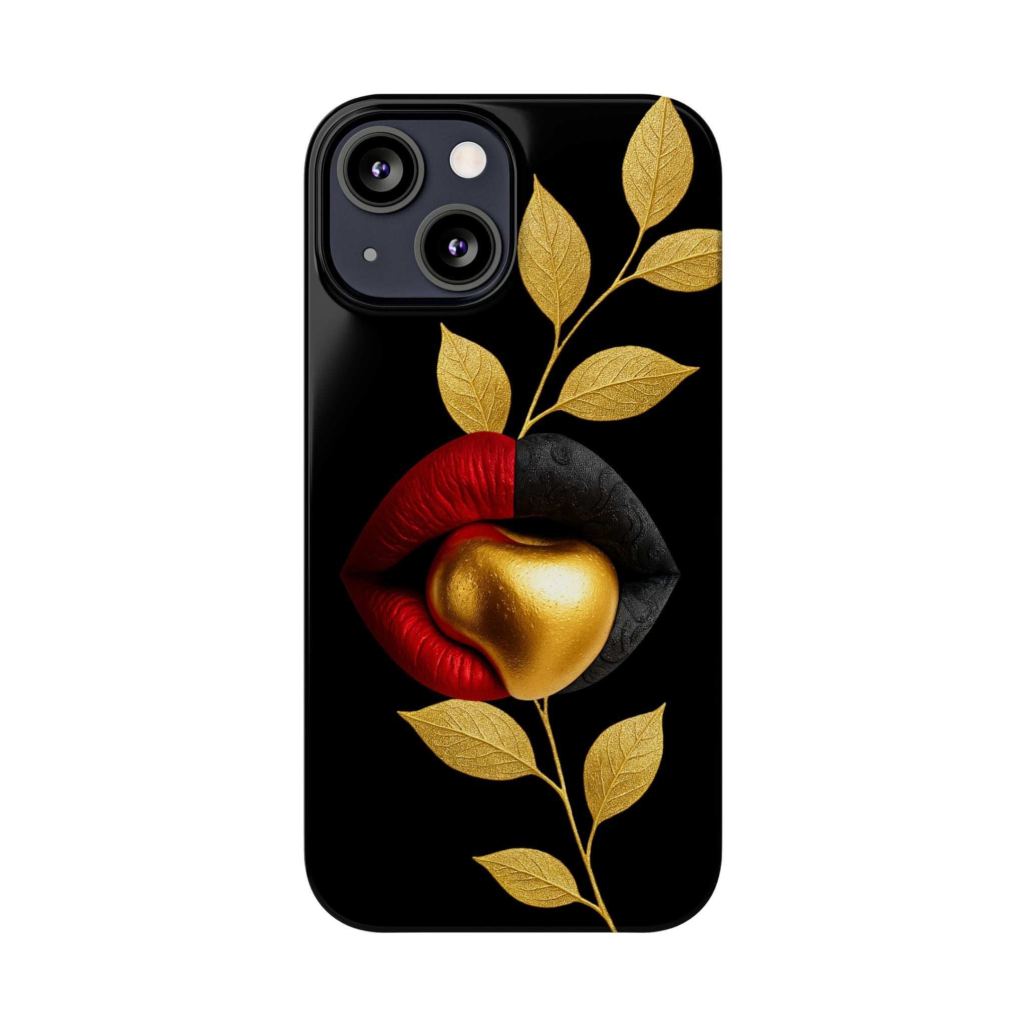Gilded Expression Phone Case for iPhone 11-17