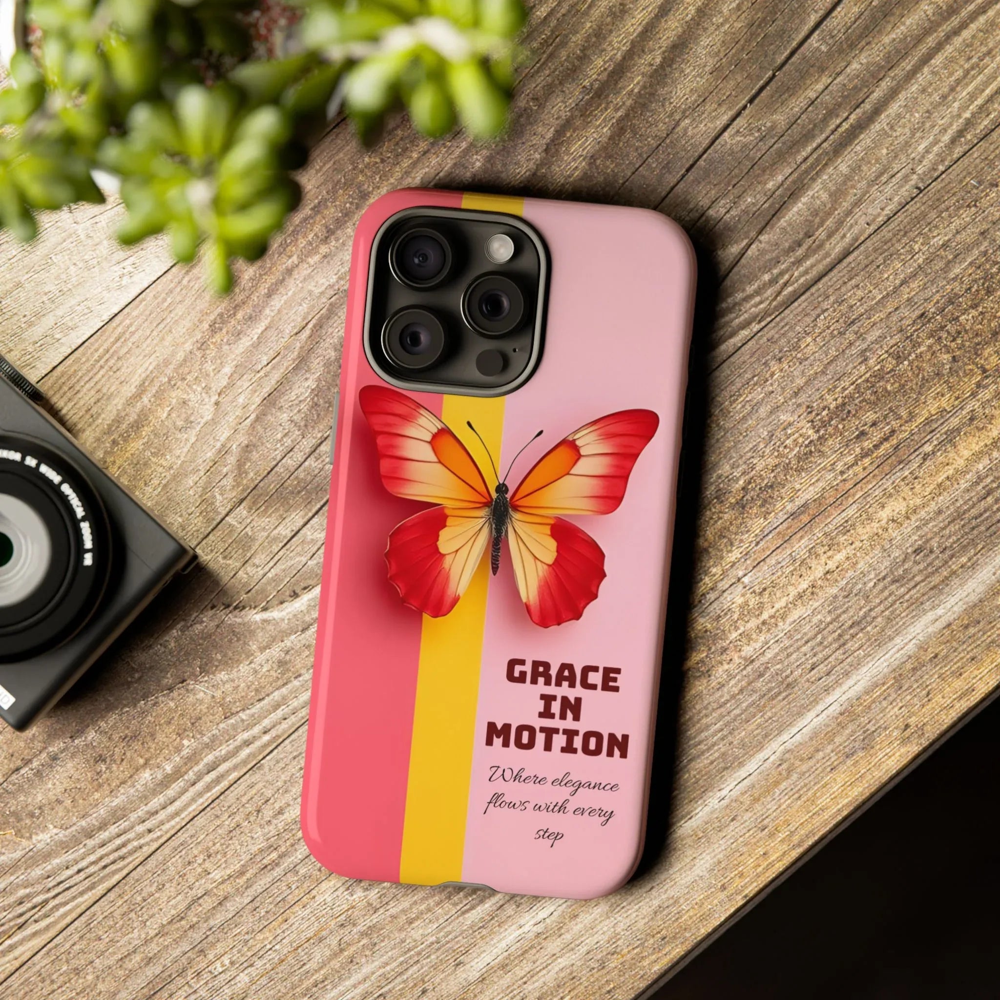 Grace in Motion – Elegant Phone Case for iPhone, Galaxy & Pixel - KARARMDESIGN
